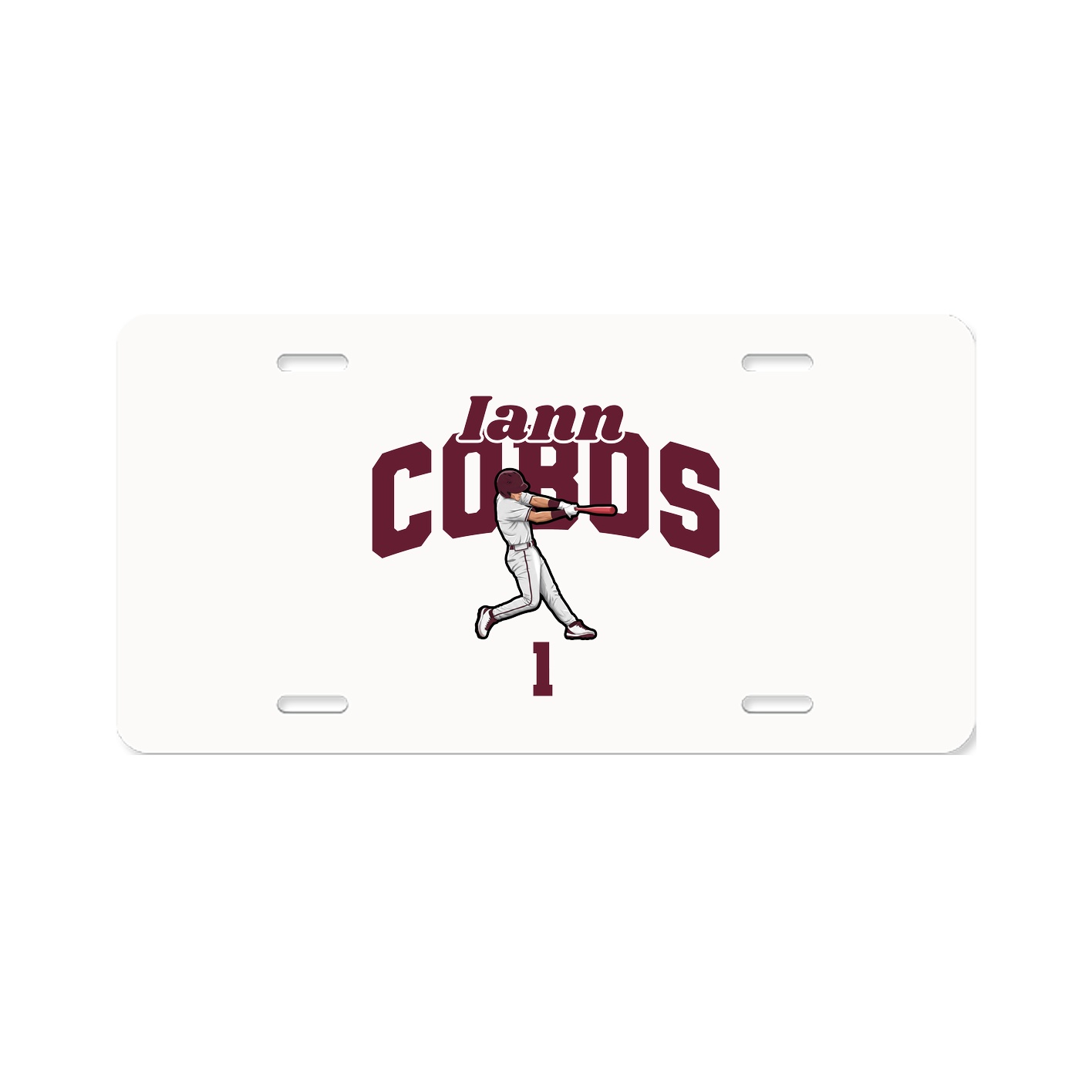 License Plate — Signature Arch in Classic
