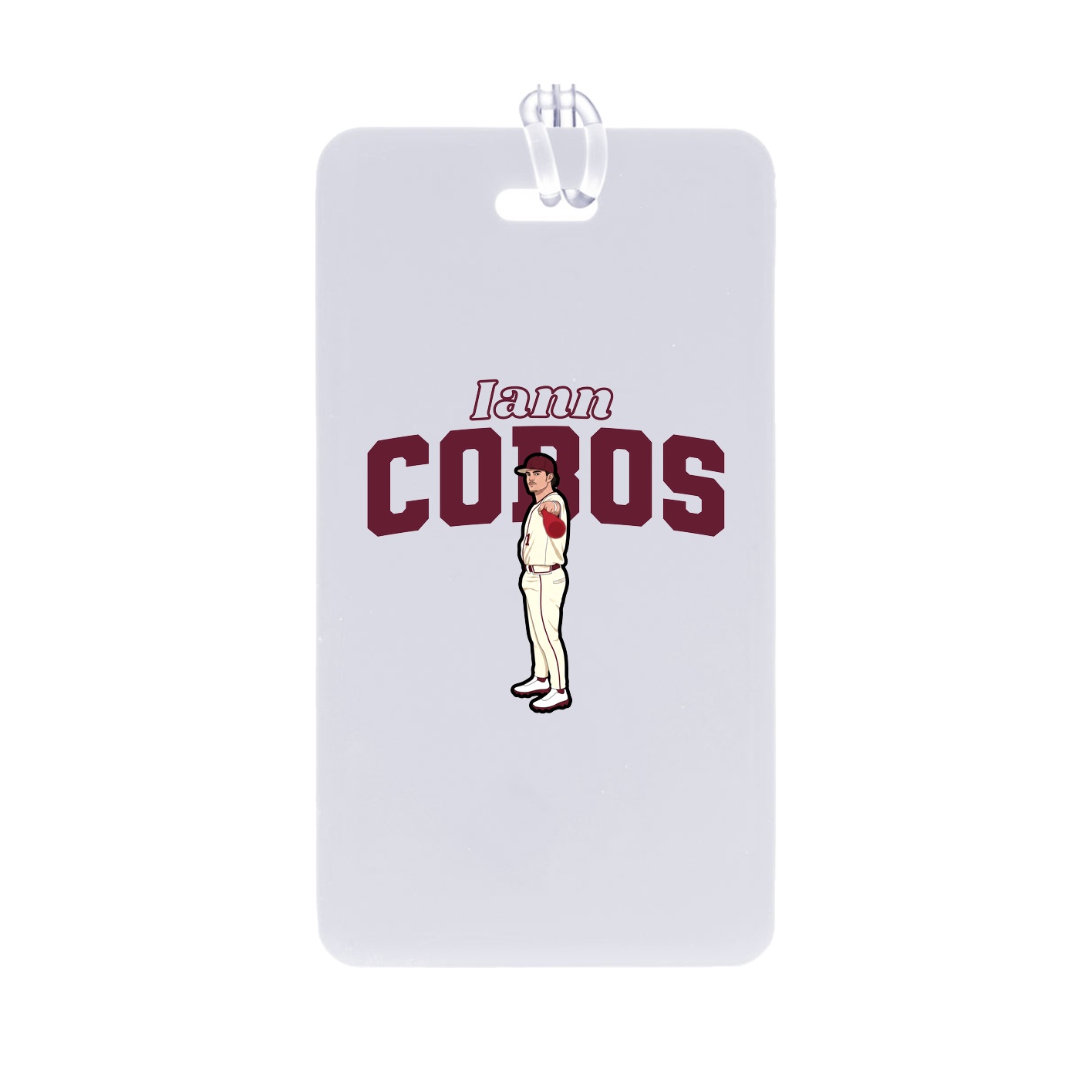 Bag Tag — Name Arch in Classic
