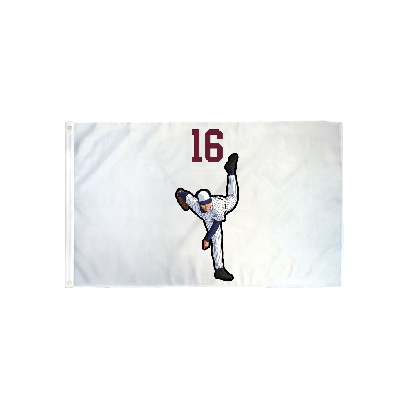 3x5 Flag — Number Top in Classic