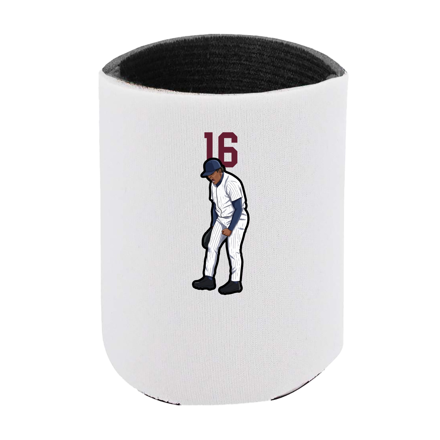 Can Holder — Number Top in White
