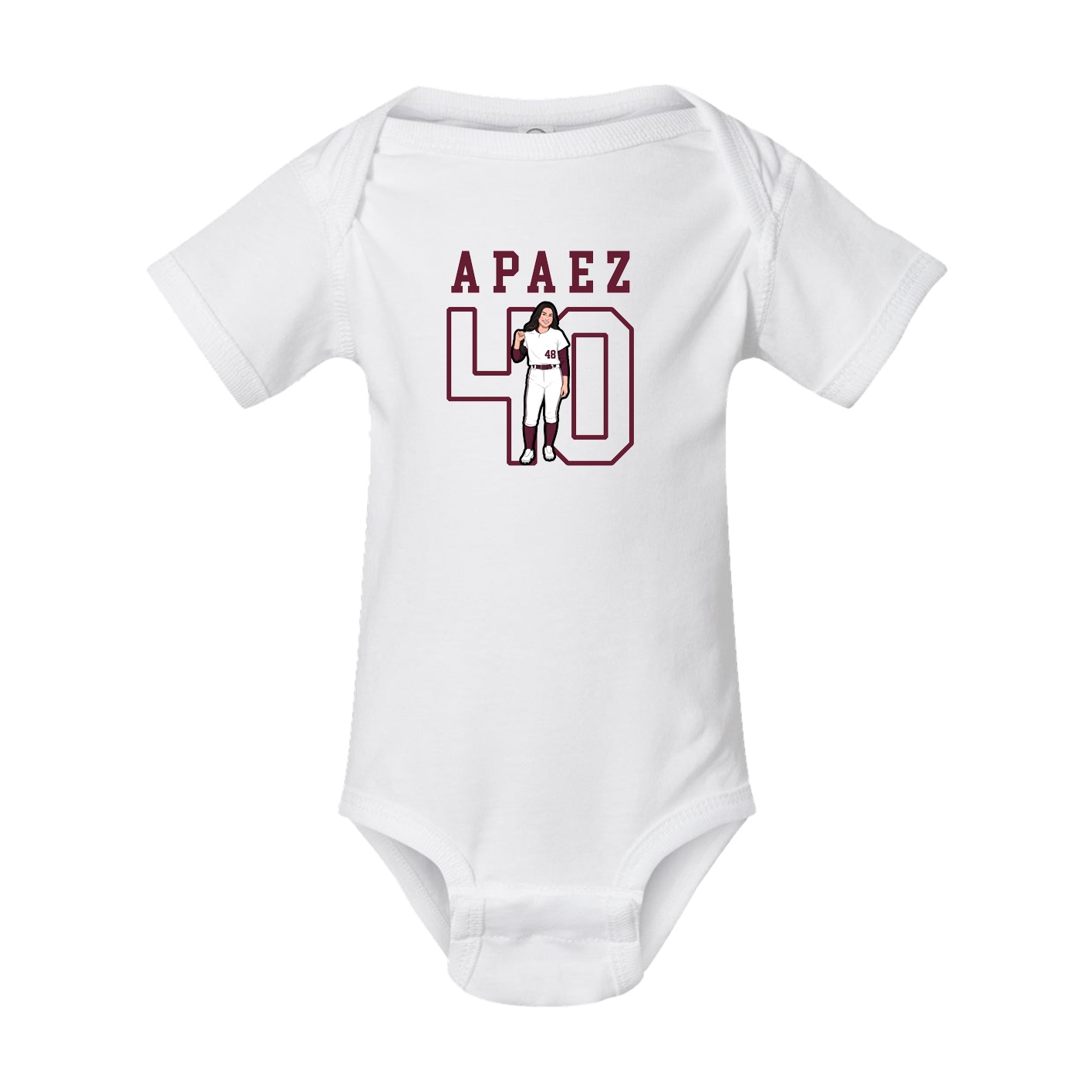 Baby Onesie — Shirsey in White