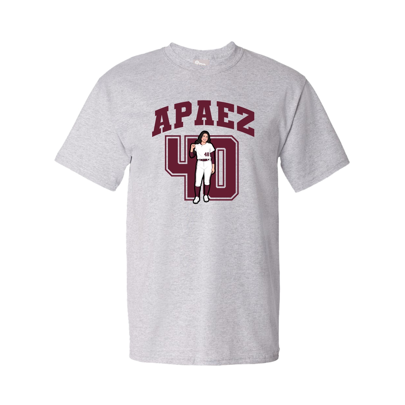 Tee — Number in Grey