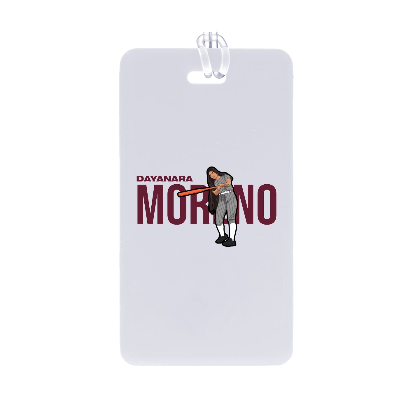 Bag Tag — Player Name in Classic