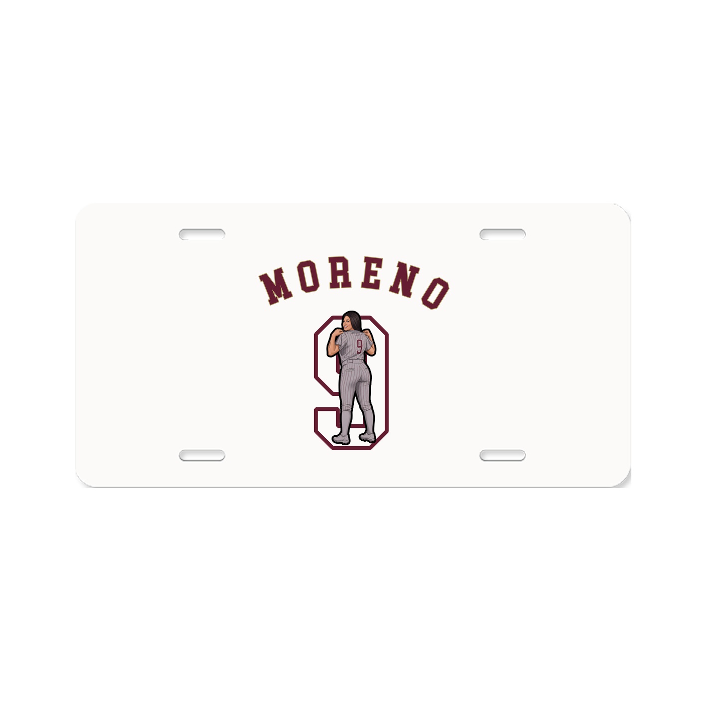 License Plate — Shirsey Arch in Classic