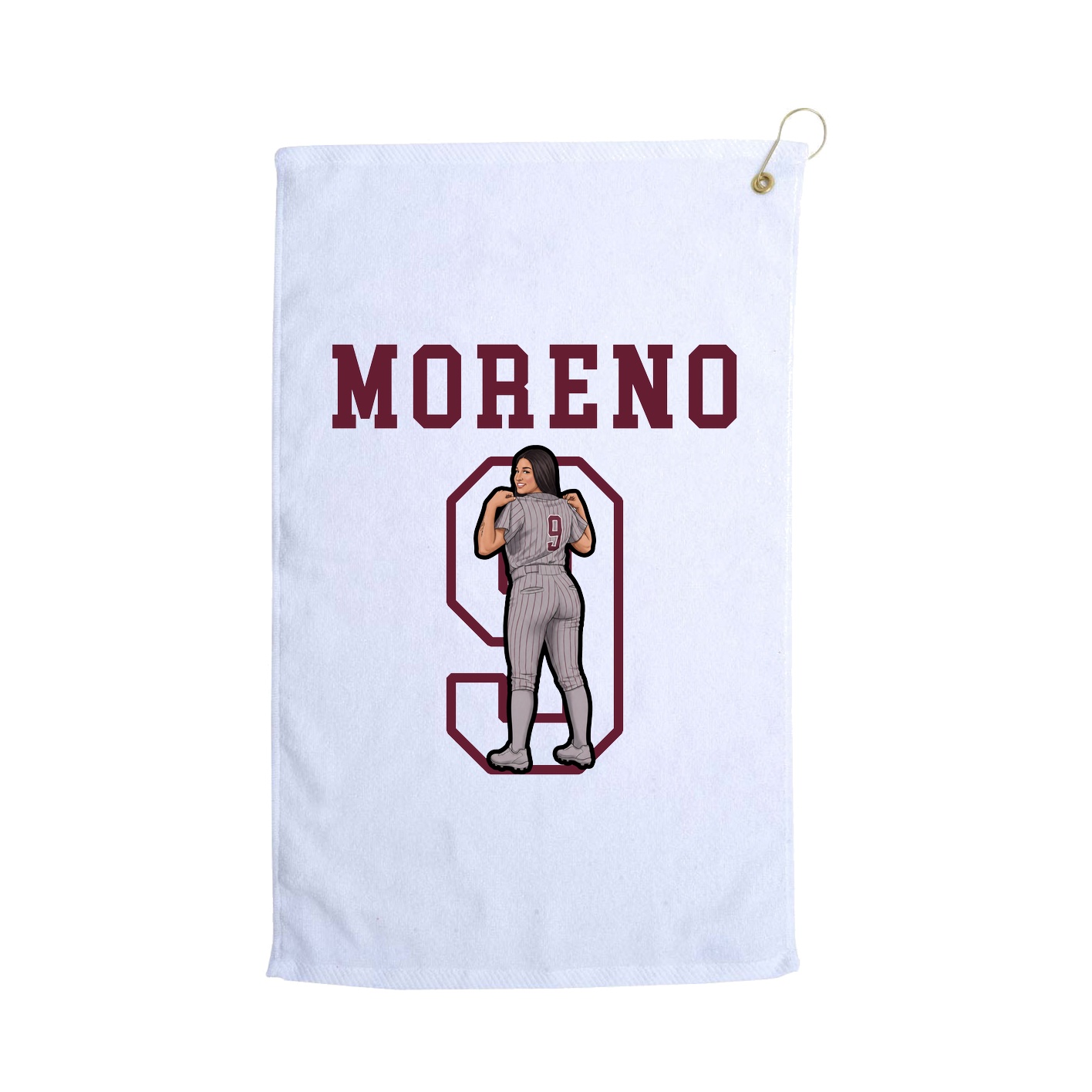Golf Towel — Shirsey in White