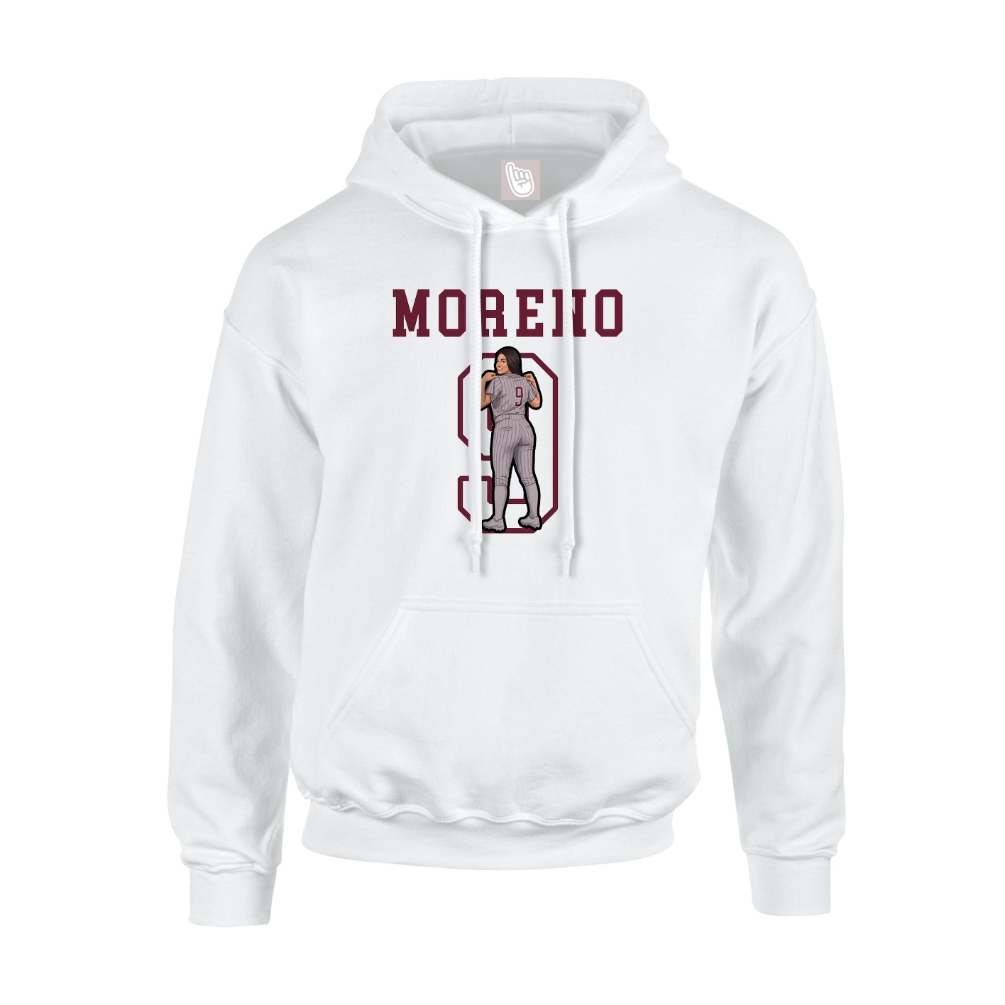 Youth Hoodie — Shirsey in White
