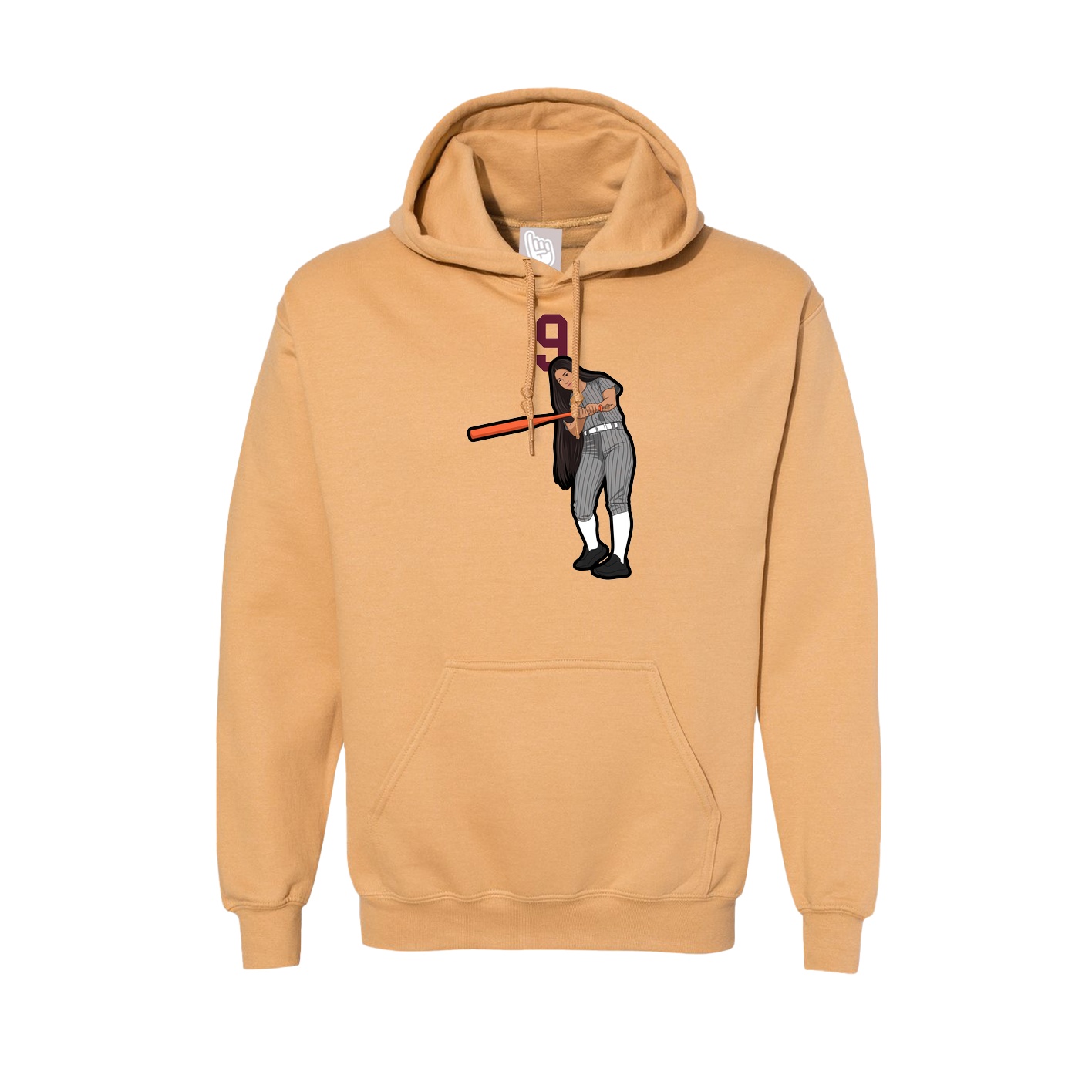 Hoodie — Number Top in Vegas Gold
