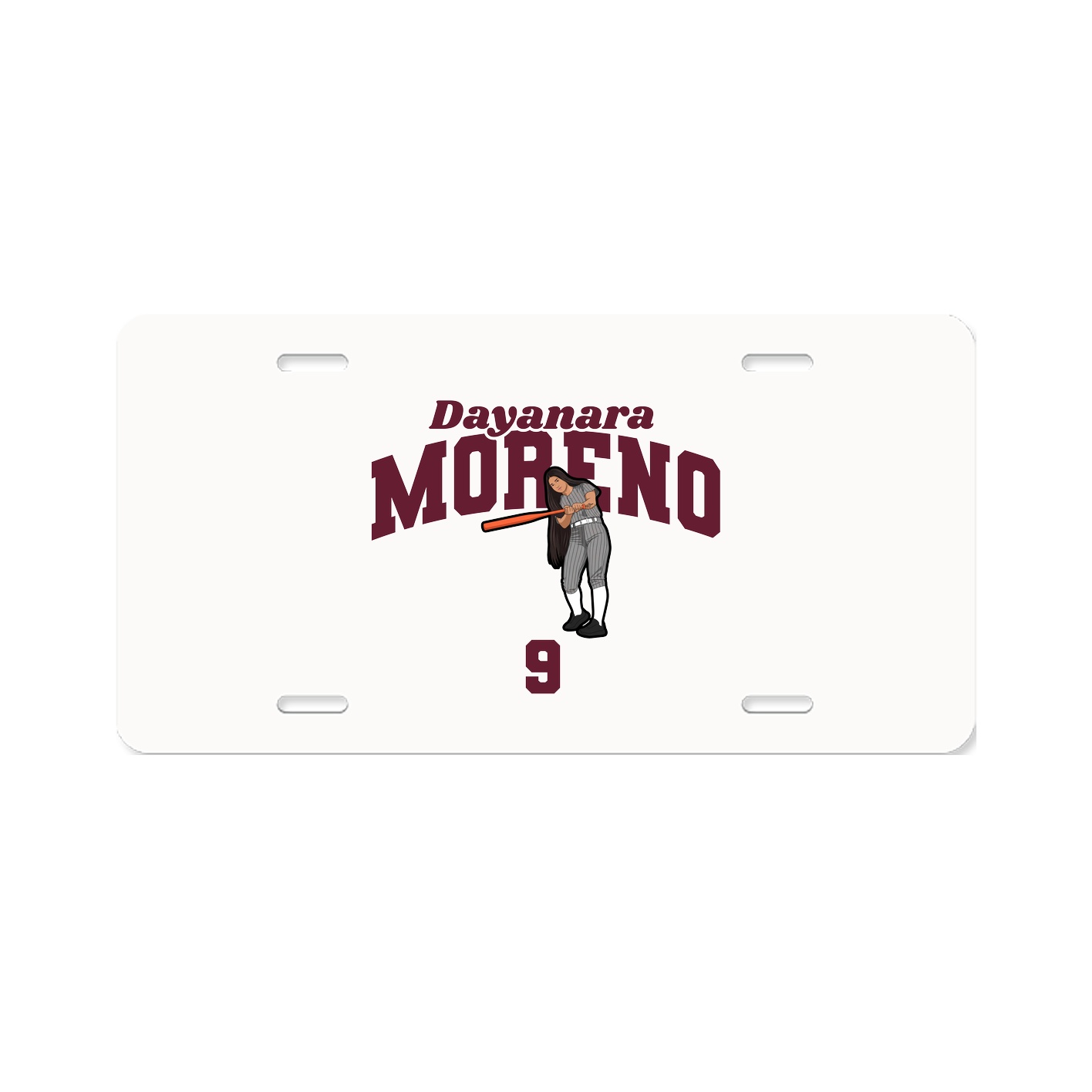 License Plate — Signature Arch in Classic