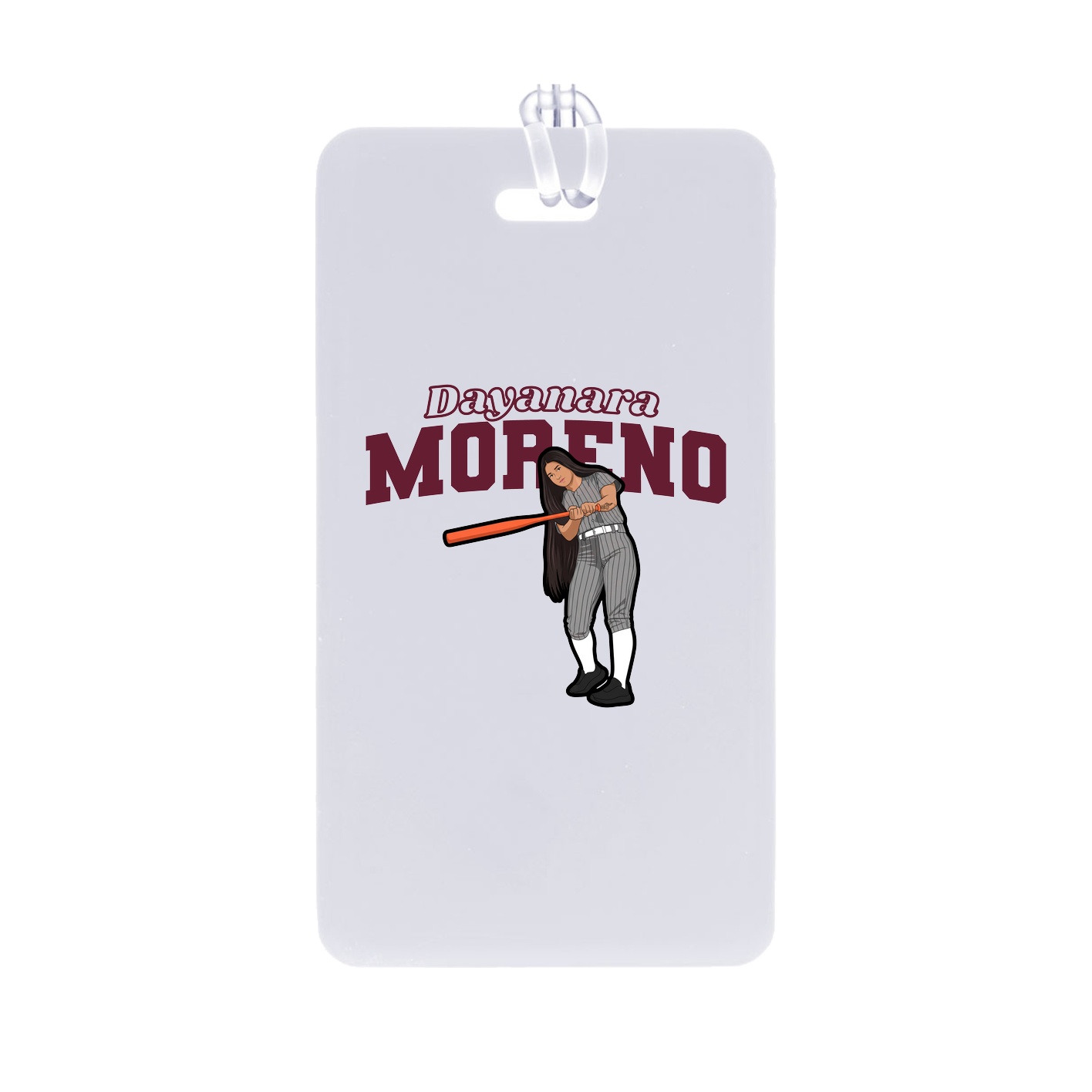 Bag Tag — Name Arch in Classic