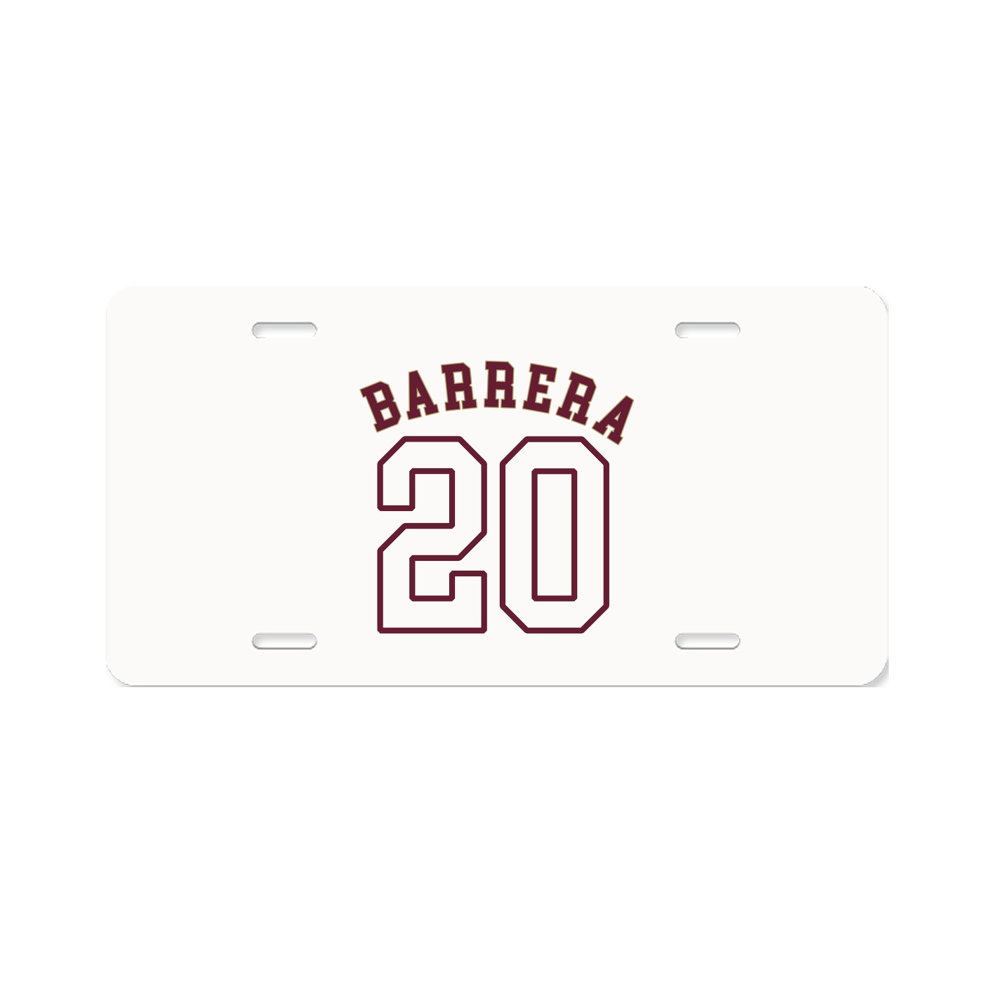 License Plate — Shirsey Arch in Classic