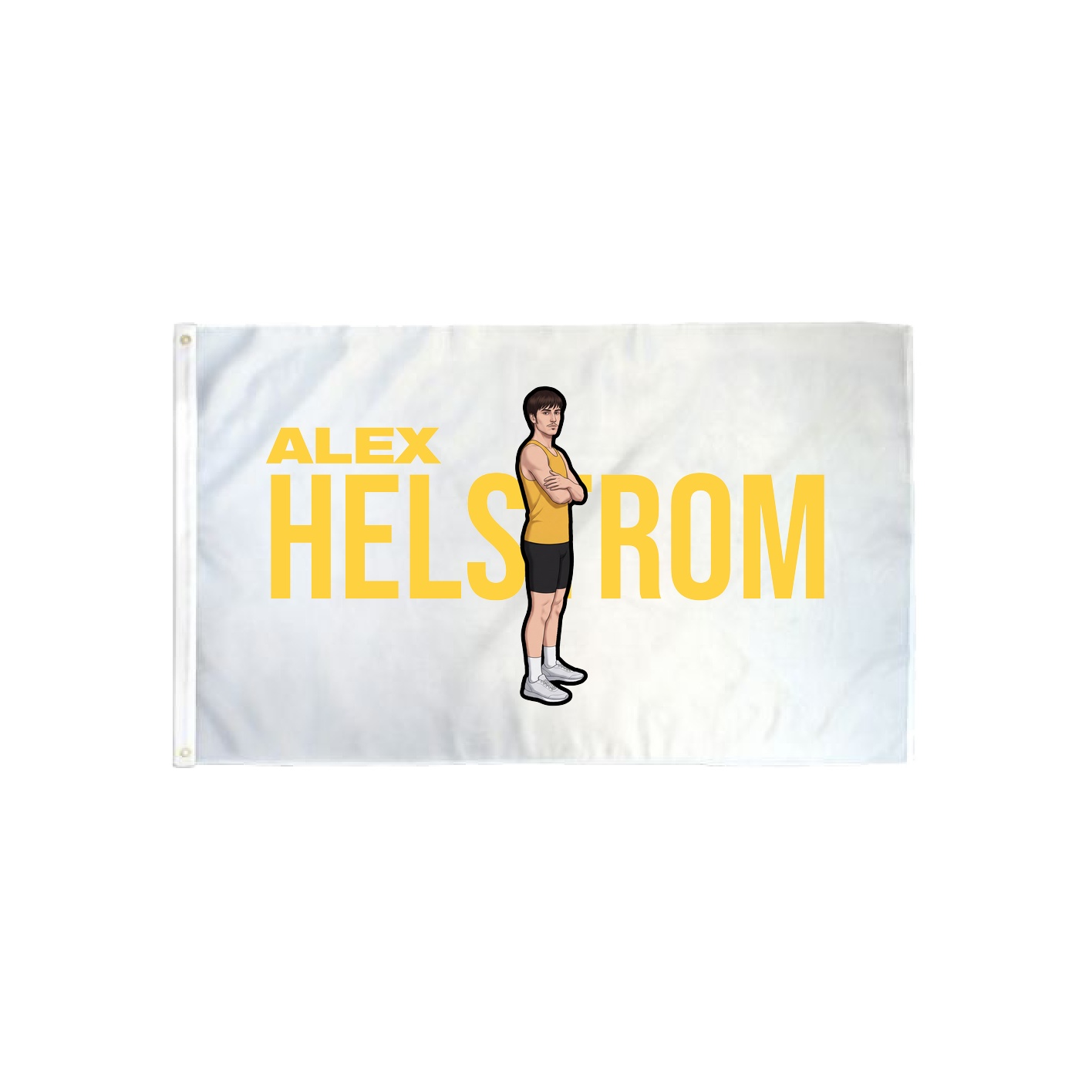 3x5 Flag — Player Name in Classic