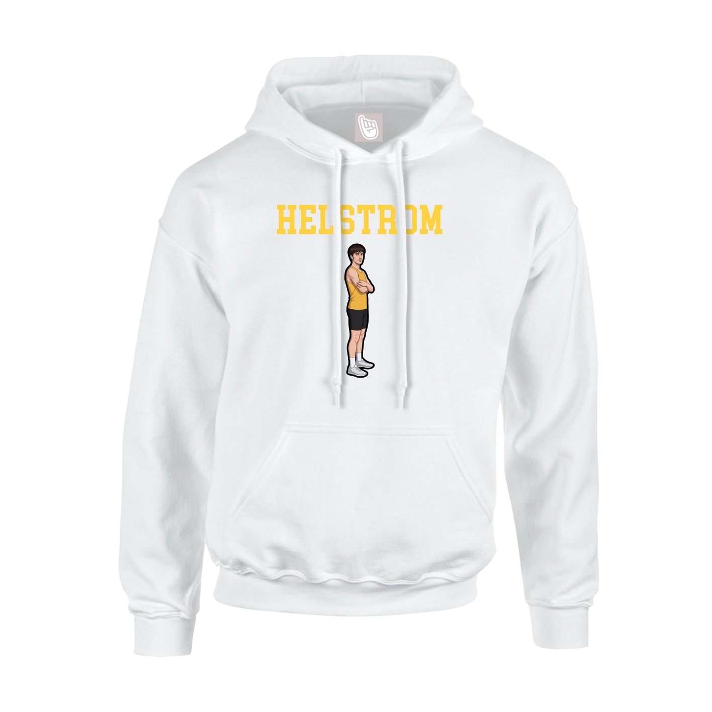 Youth Hoodie — Shirsey in White