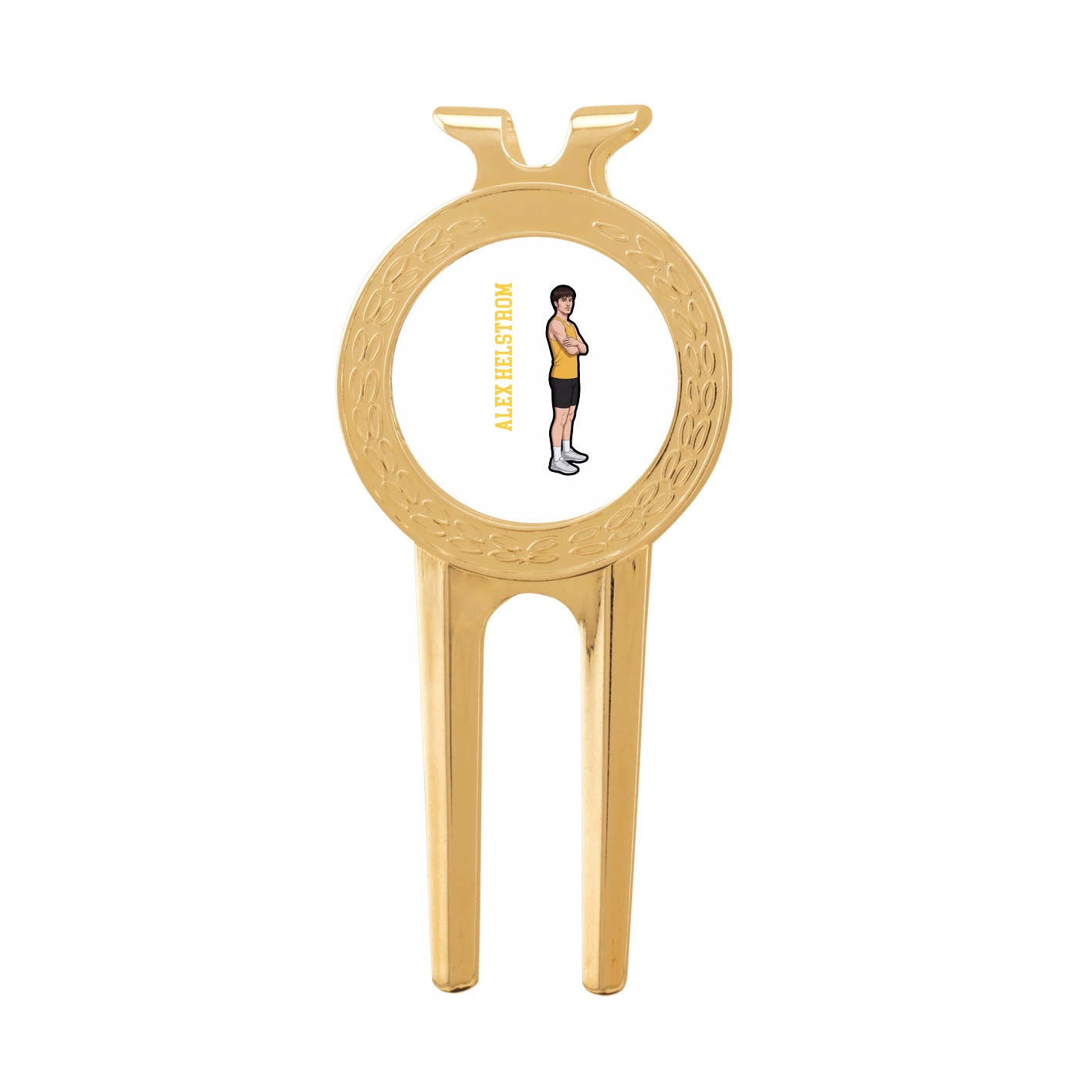 Divot Tool with Ball Marker — Name Vertical in Classic