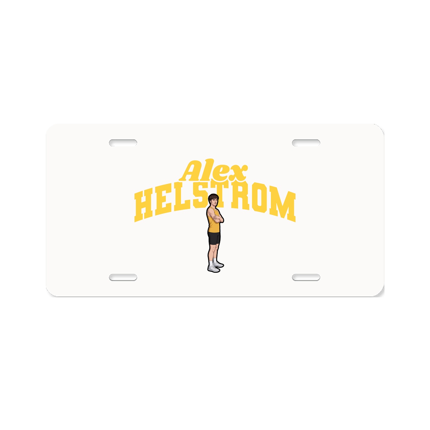 License Plate — Signature Arch in Classic