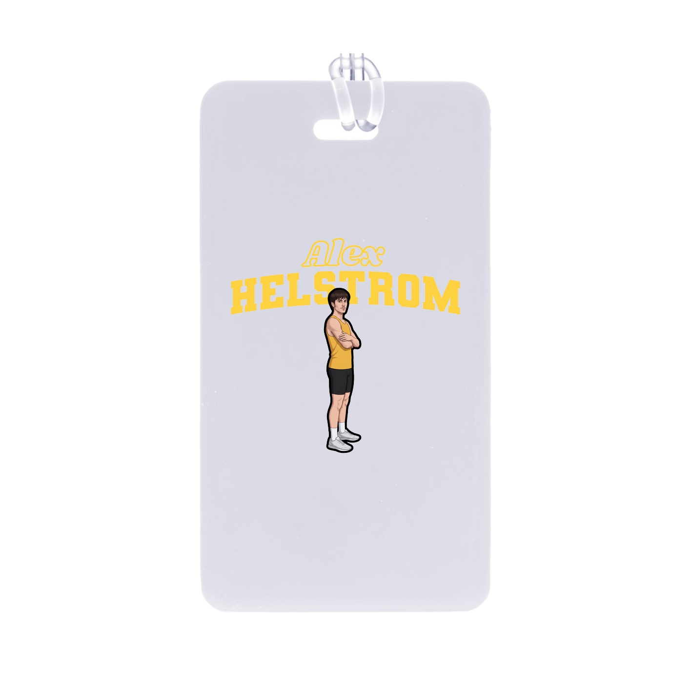 Bag Tag — Name Arch in Classic