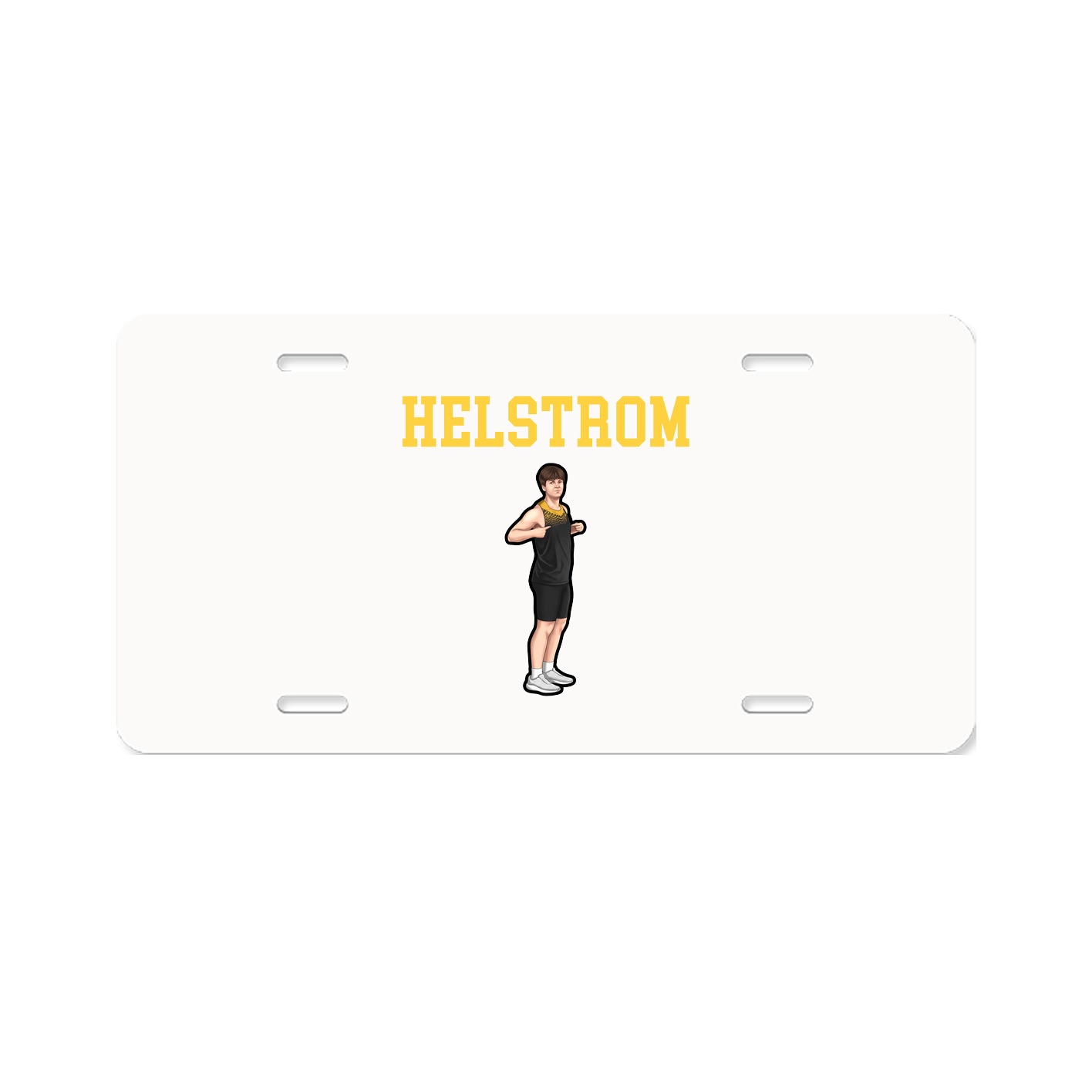 License Plate — Shirsey in Classic