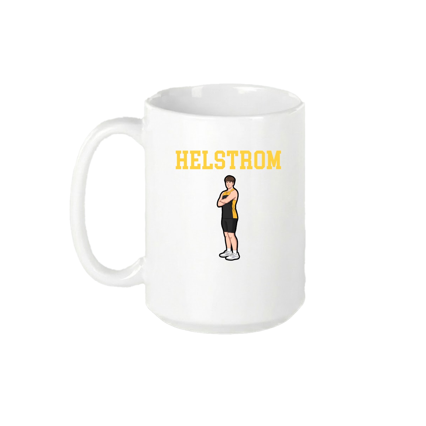 15oz Coffee Mug — Shirsey in White