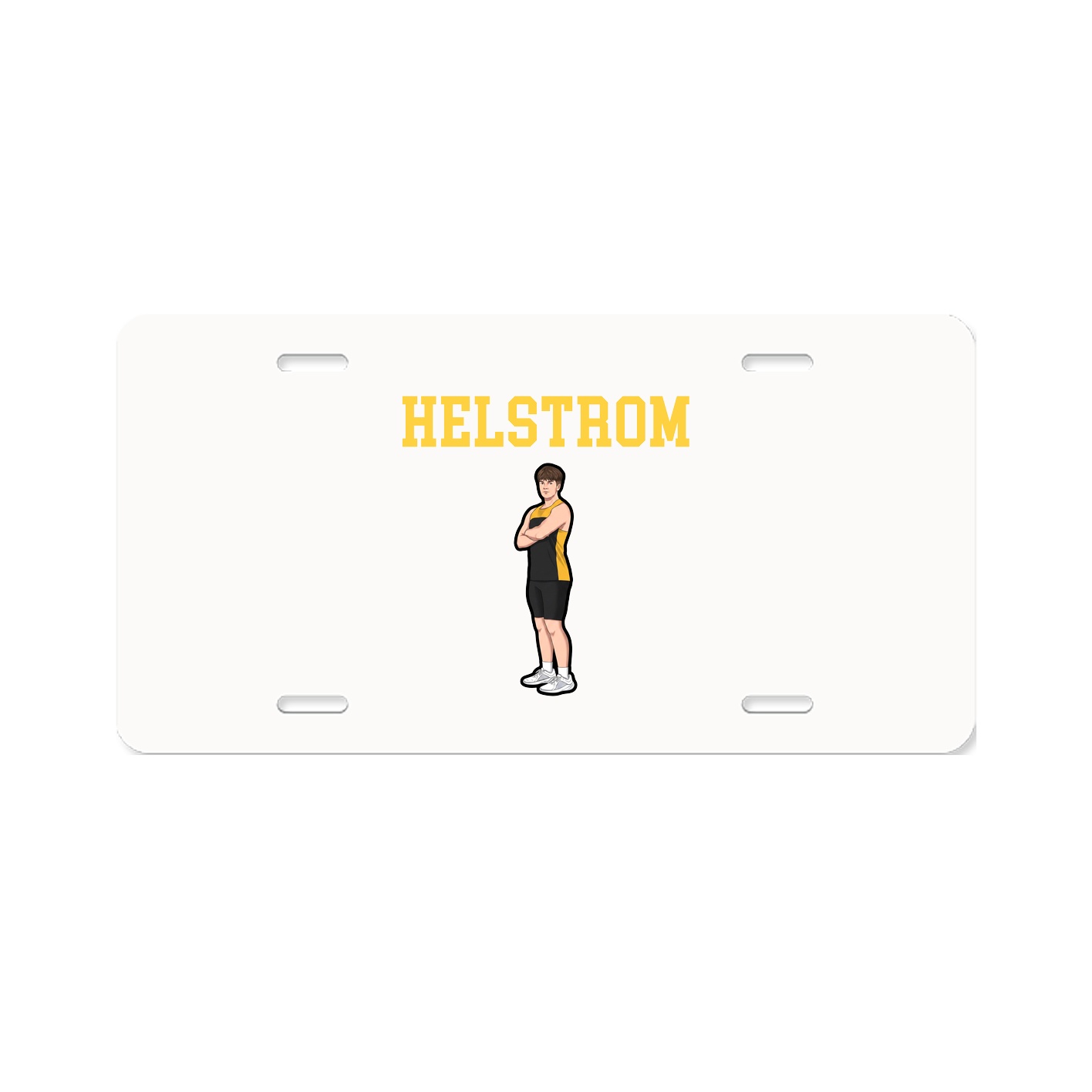 License Plate — Shirsey in Classic