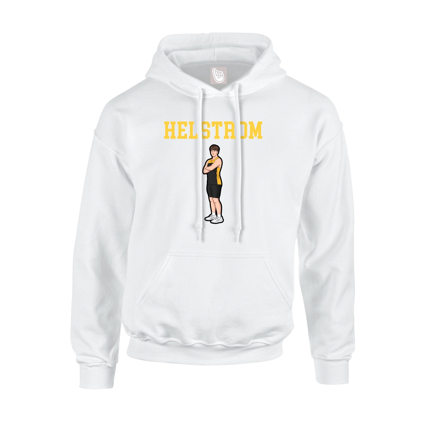 Hoodie — Shirsey in White