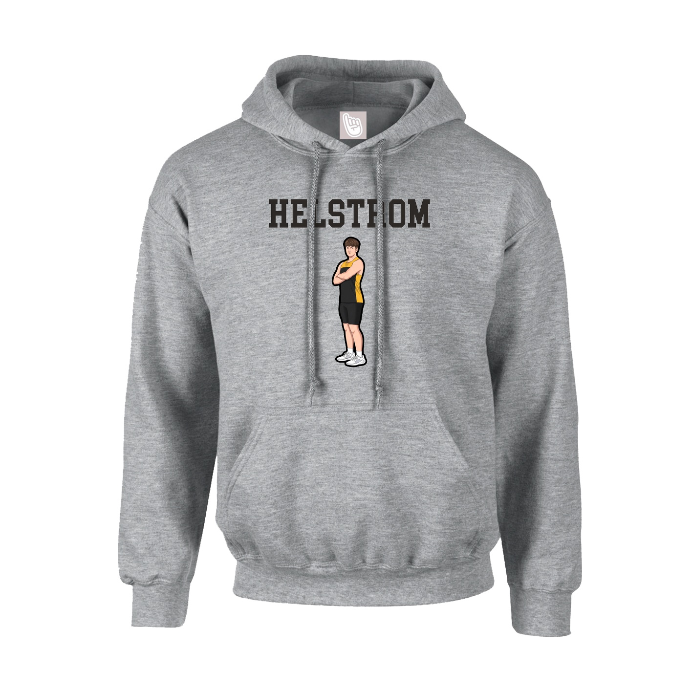 Youth Hoodie — Shirsey in Grey