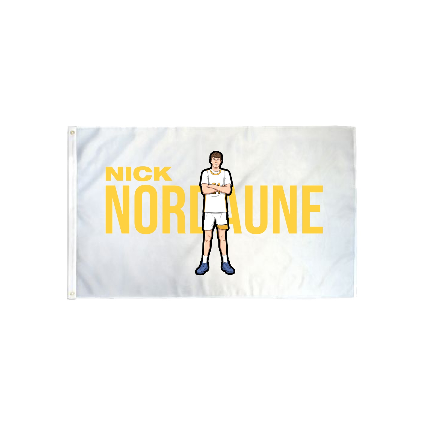 3x5 Flag — Player Name in Classic
