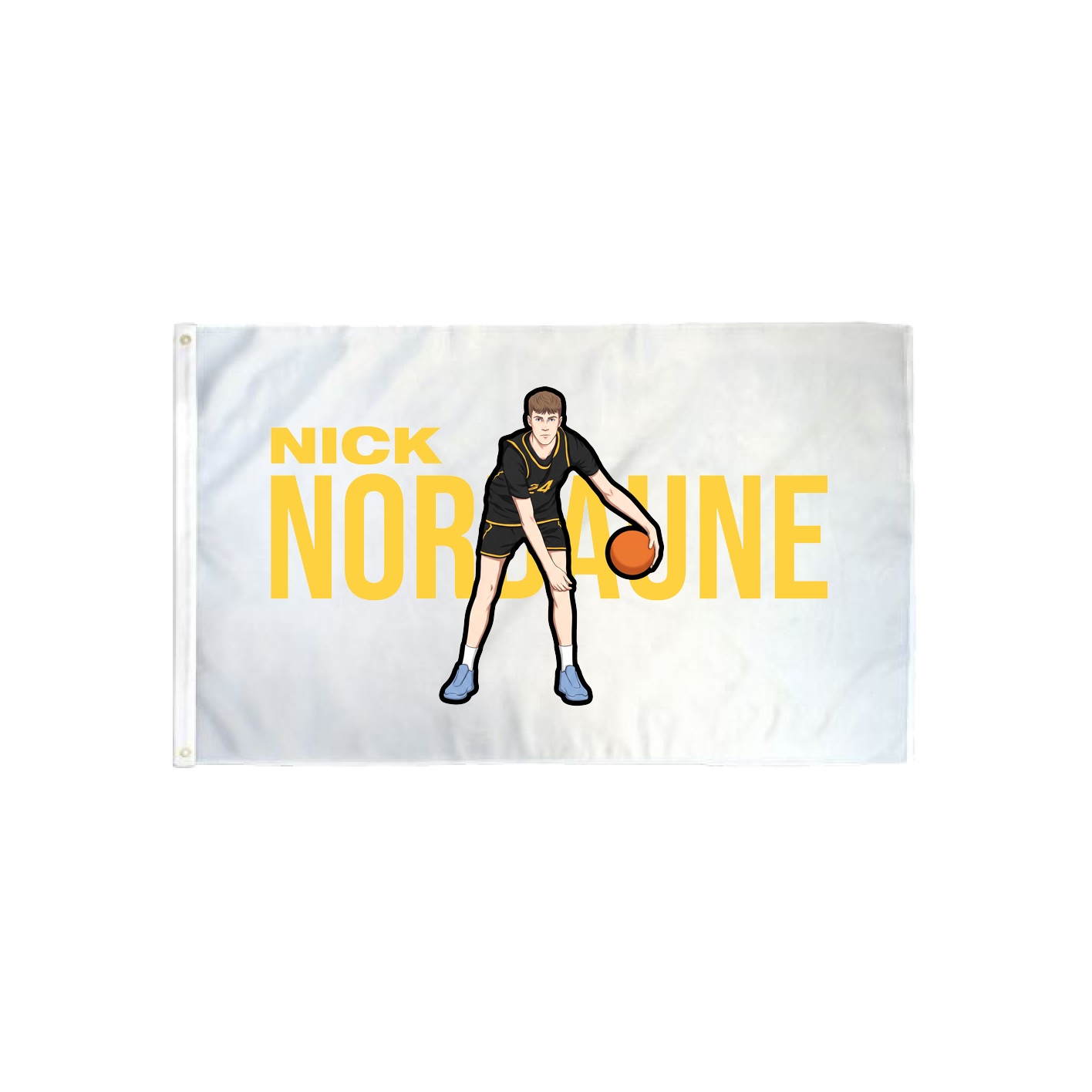 3x5 Flag — Player Name in Classic