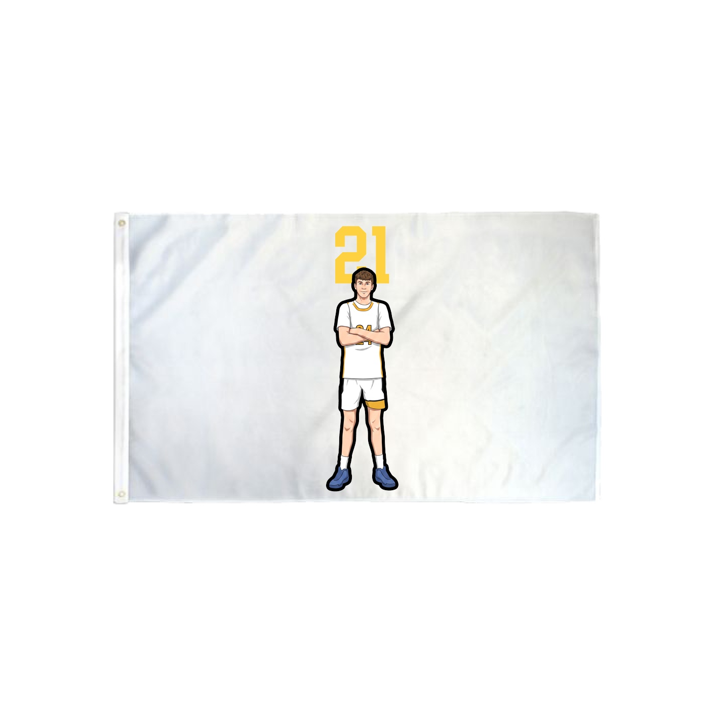 3x5 Flag — Number Top in Classic