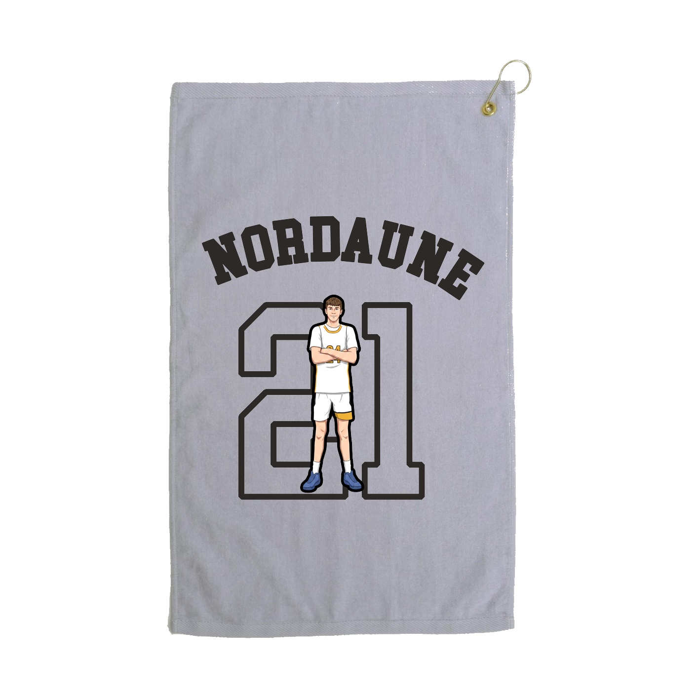 Golf Towel — Shirsey Arch in Grey