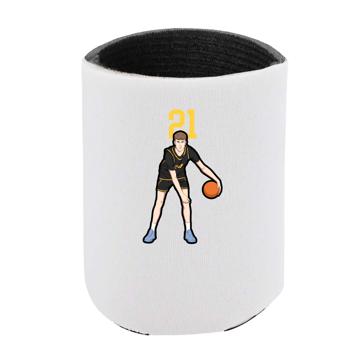 Can Holder — Number Top in White
