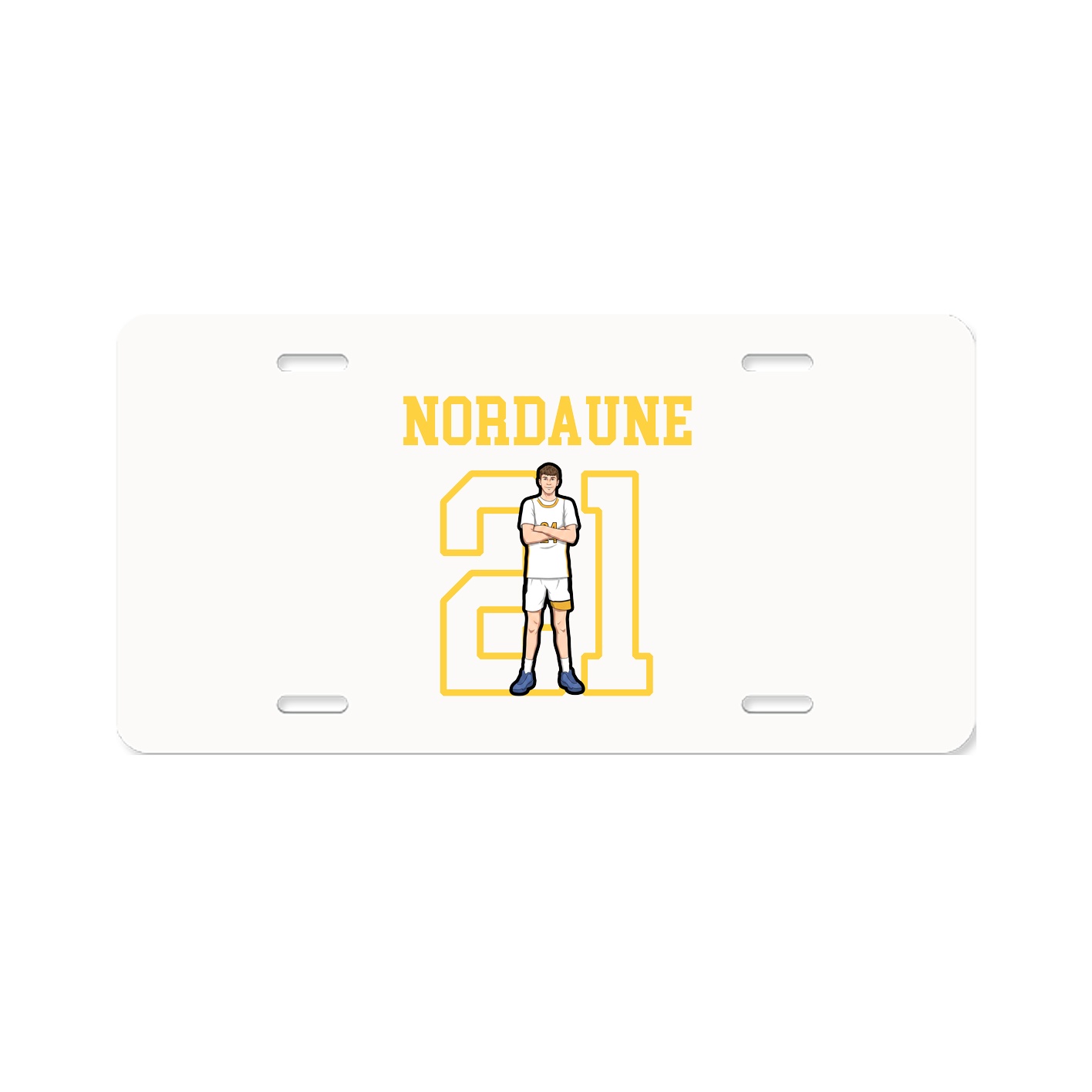 License Plate — Shirsey in Classic