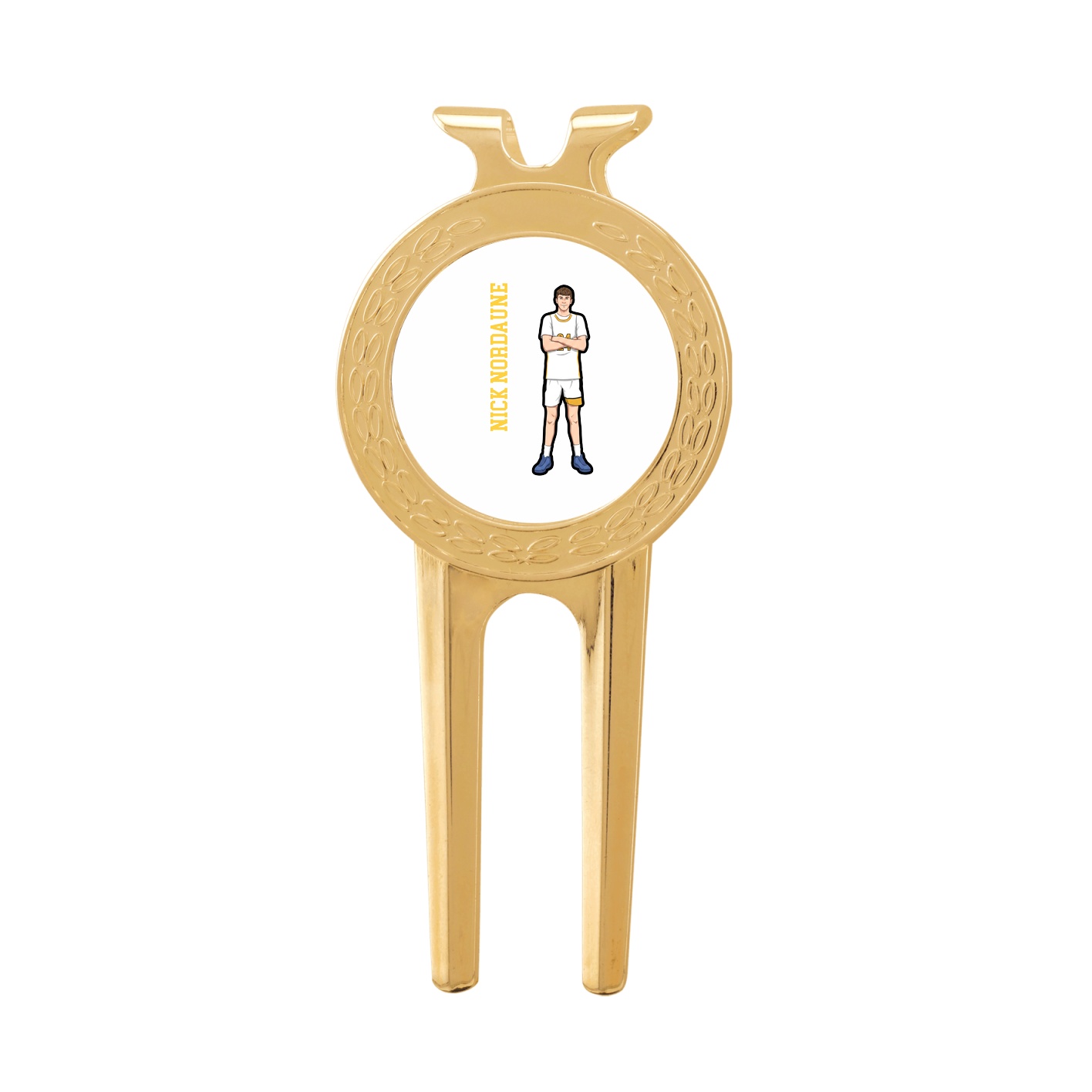Divot Tool with Ball Marker — Name Vertical in Classic