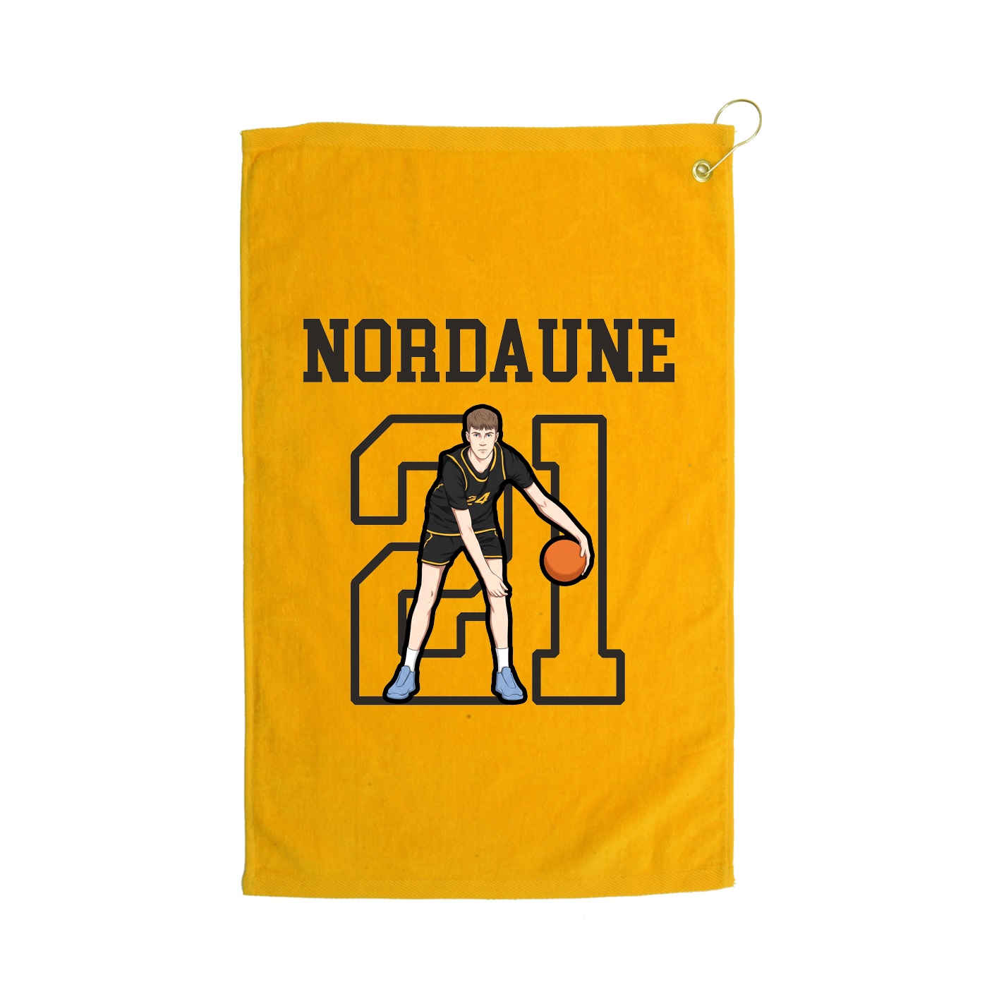 Golf Towel — Shirsey in Gold