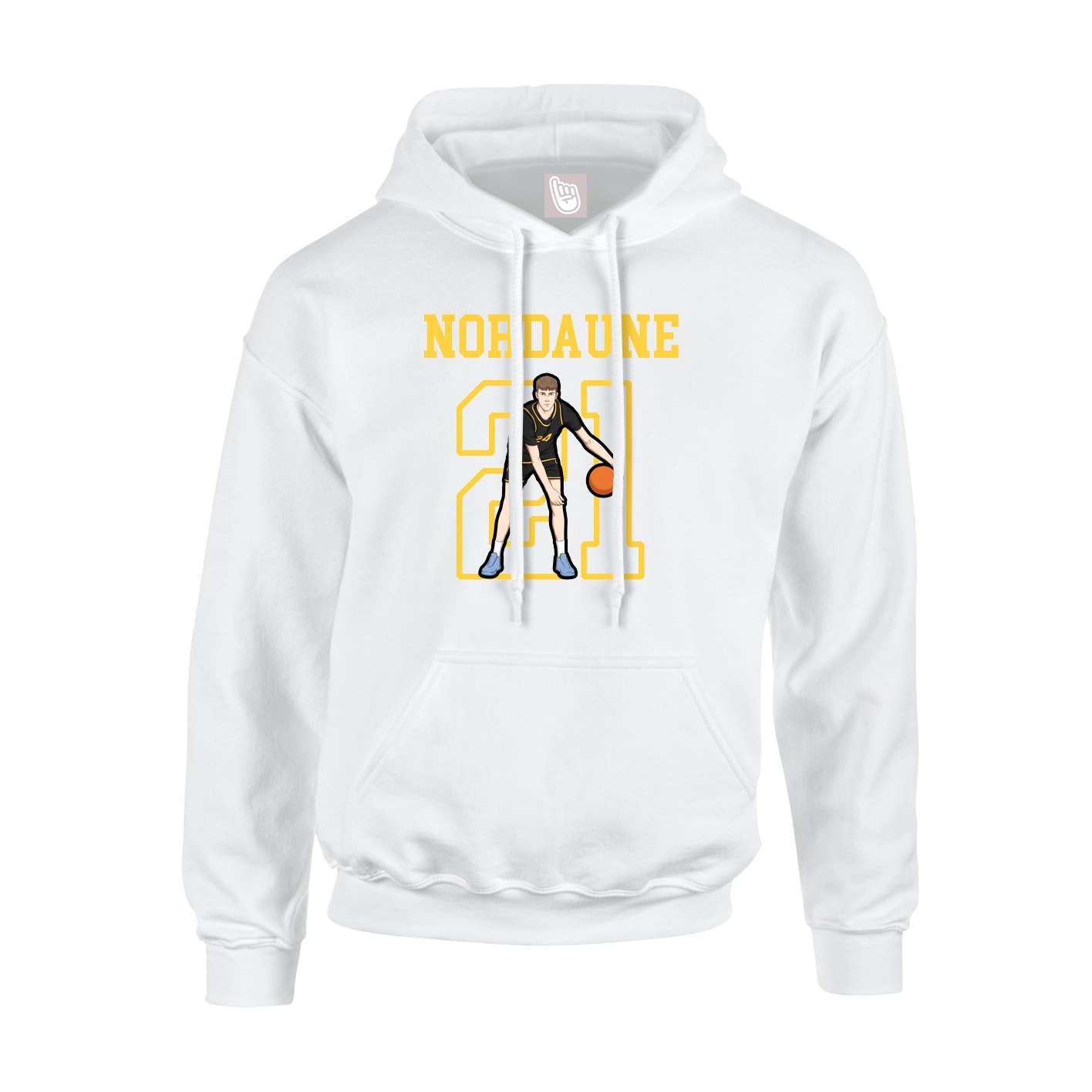 Youth Hoodie — Shirsey in White