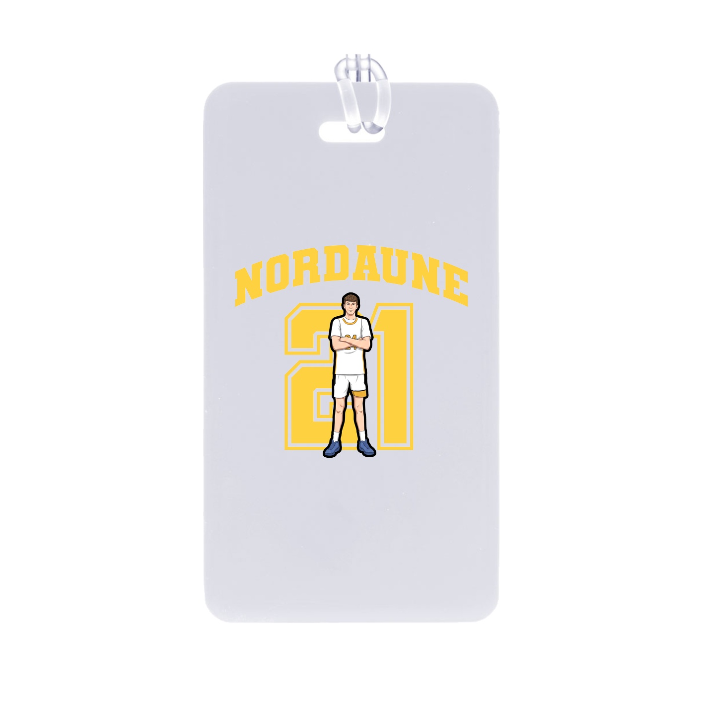 Bag Tag — Number in Classic
