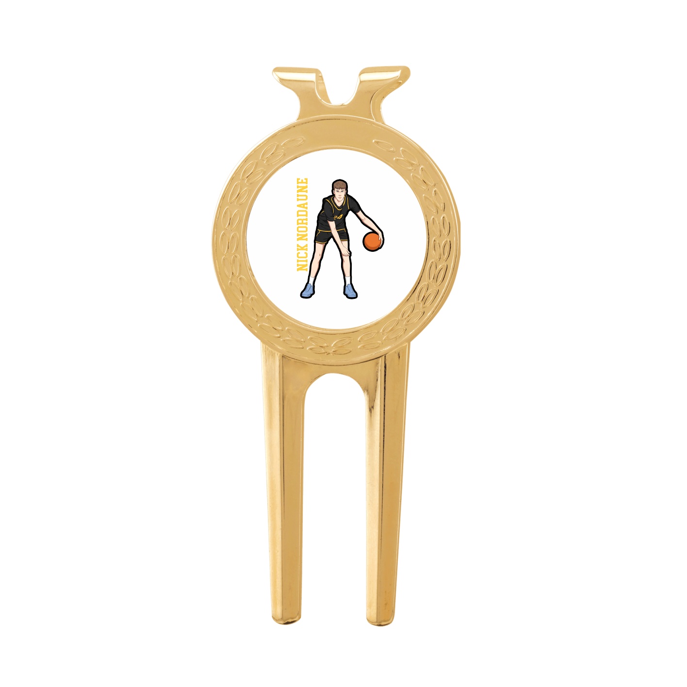 Divot Tool with Ball Marker — Name Vertical in Classic