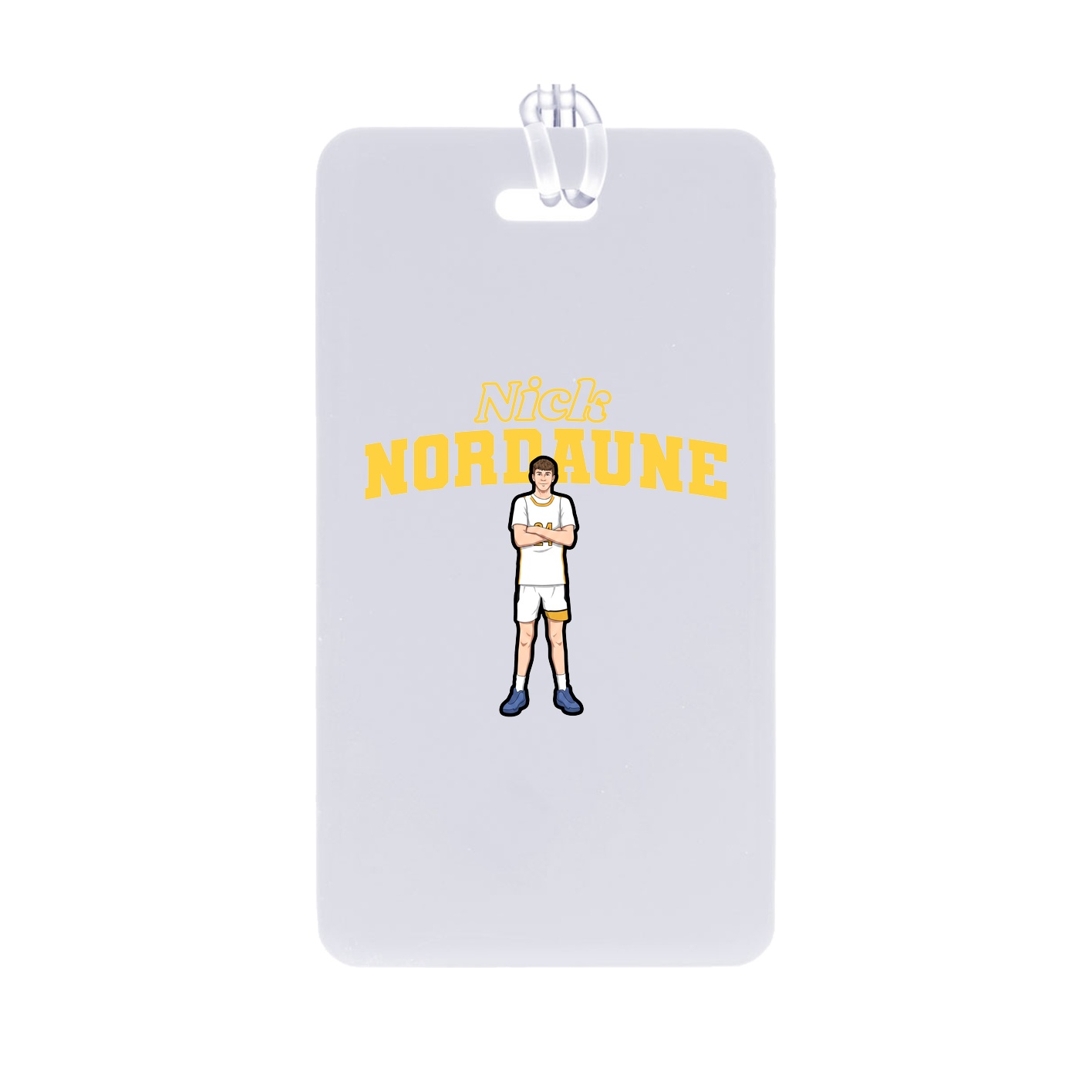 Bag Tag — Name Arch in Classic