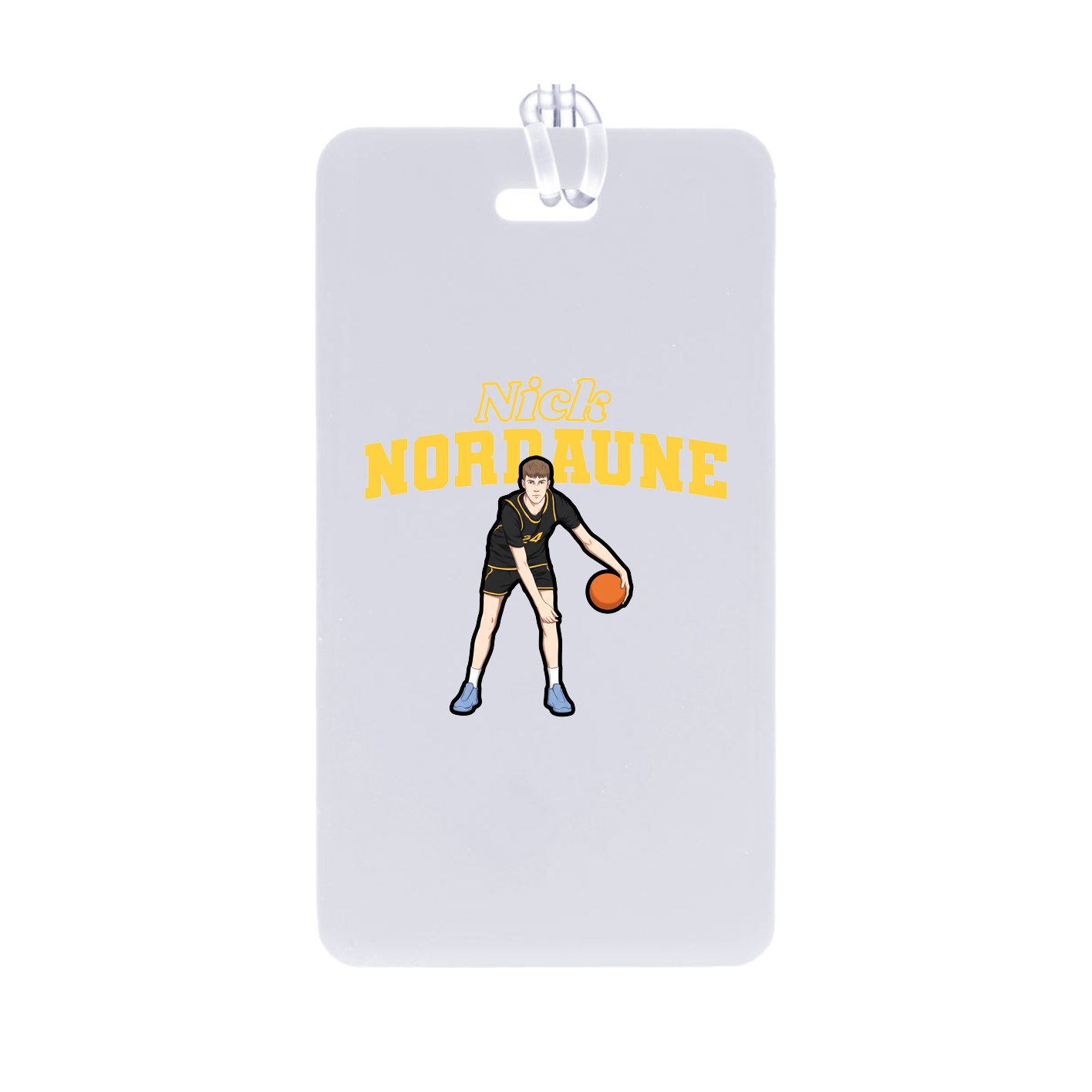 Bag Tag — Name Arch in Classic
