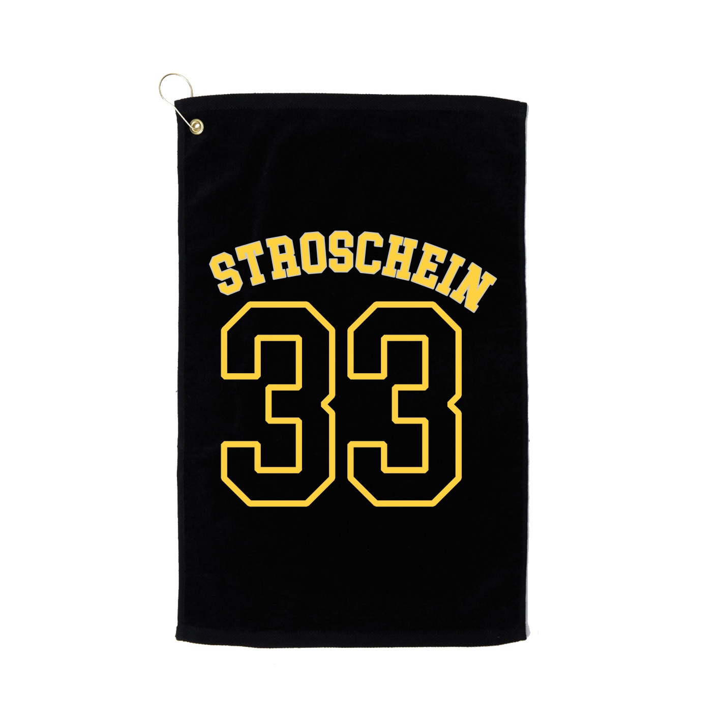 Golf Towel — Shirsey Arch in Black