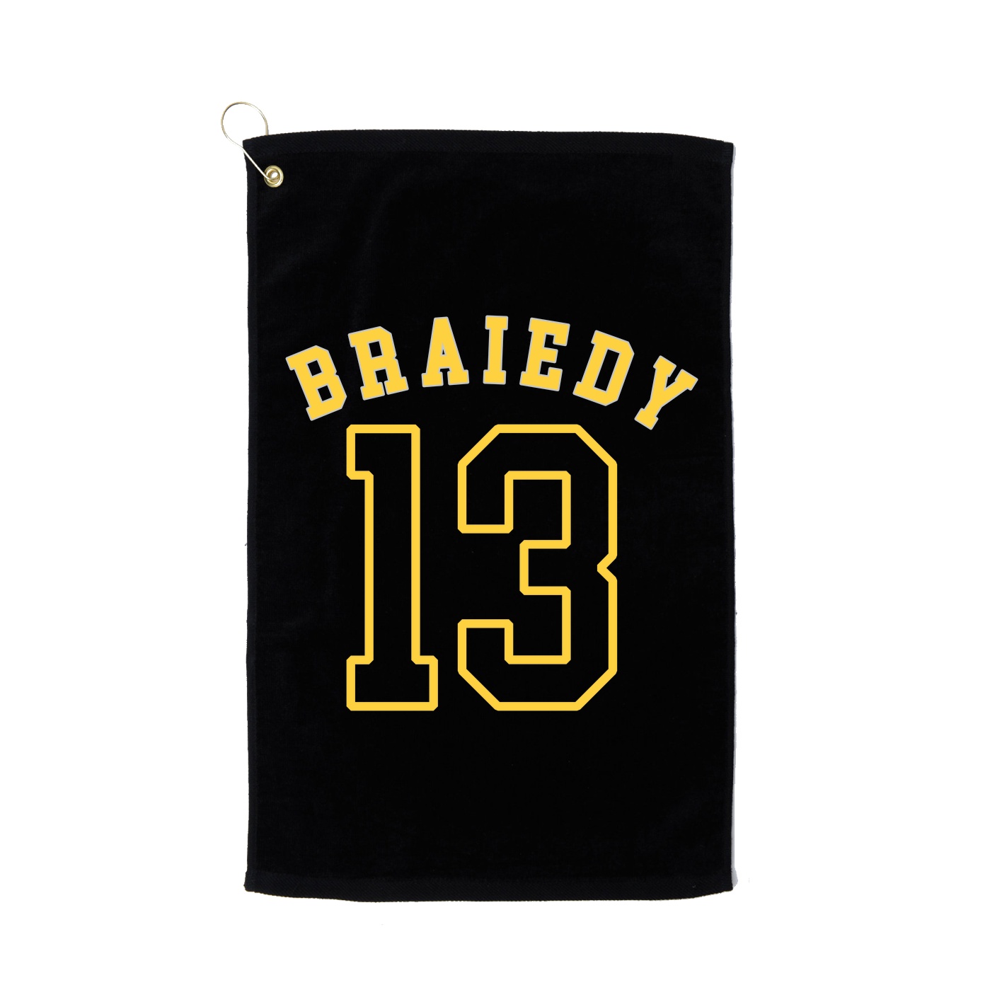Golf Towel — Shirsey Arch in Black