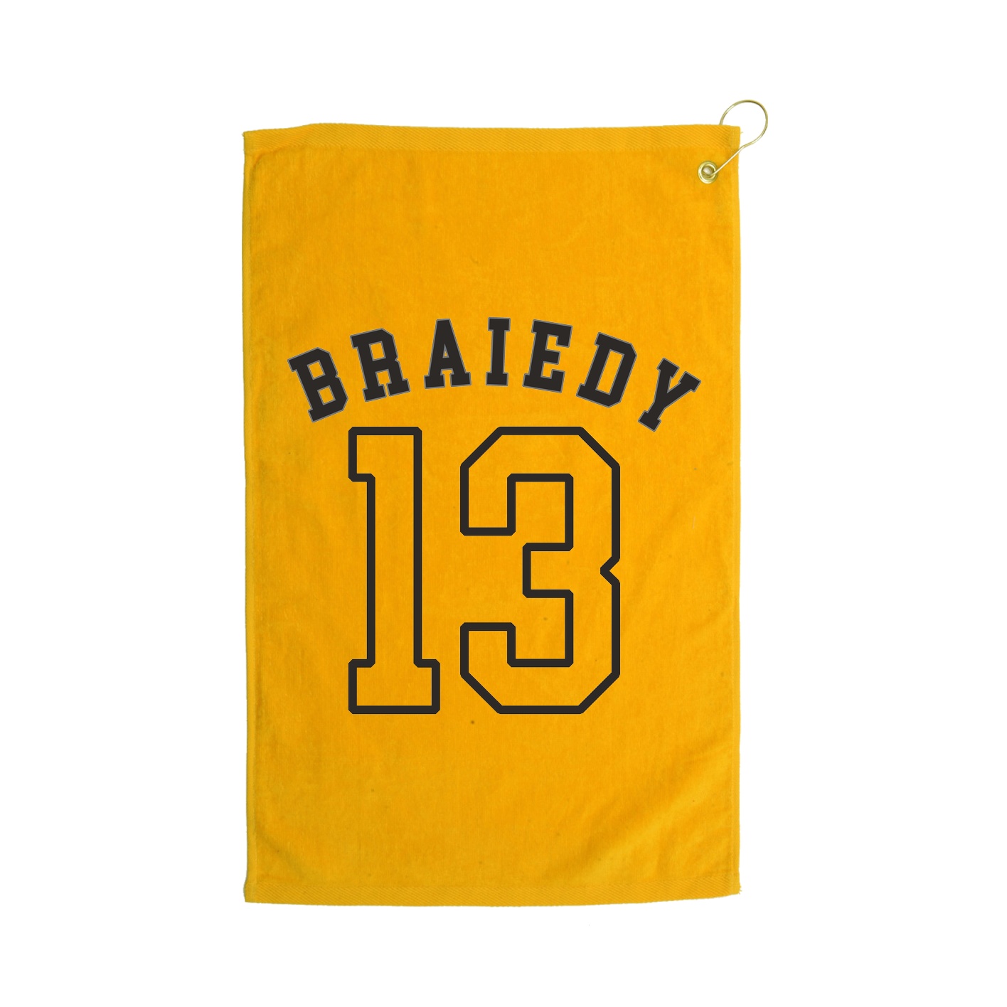 Golf Towel — Shirsey Arch in Gold