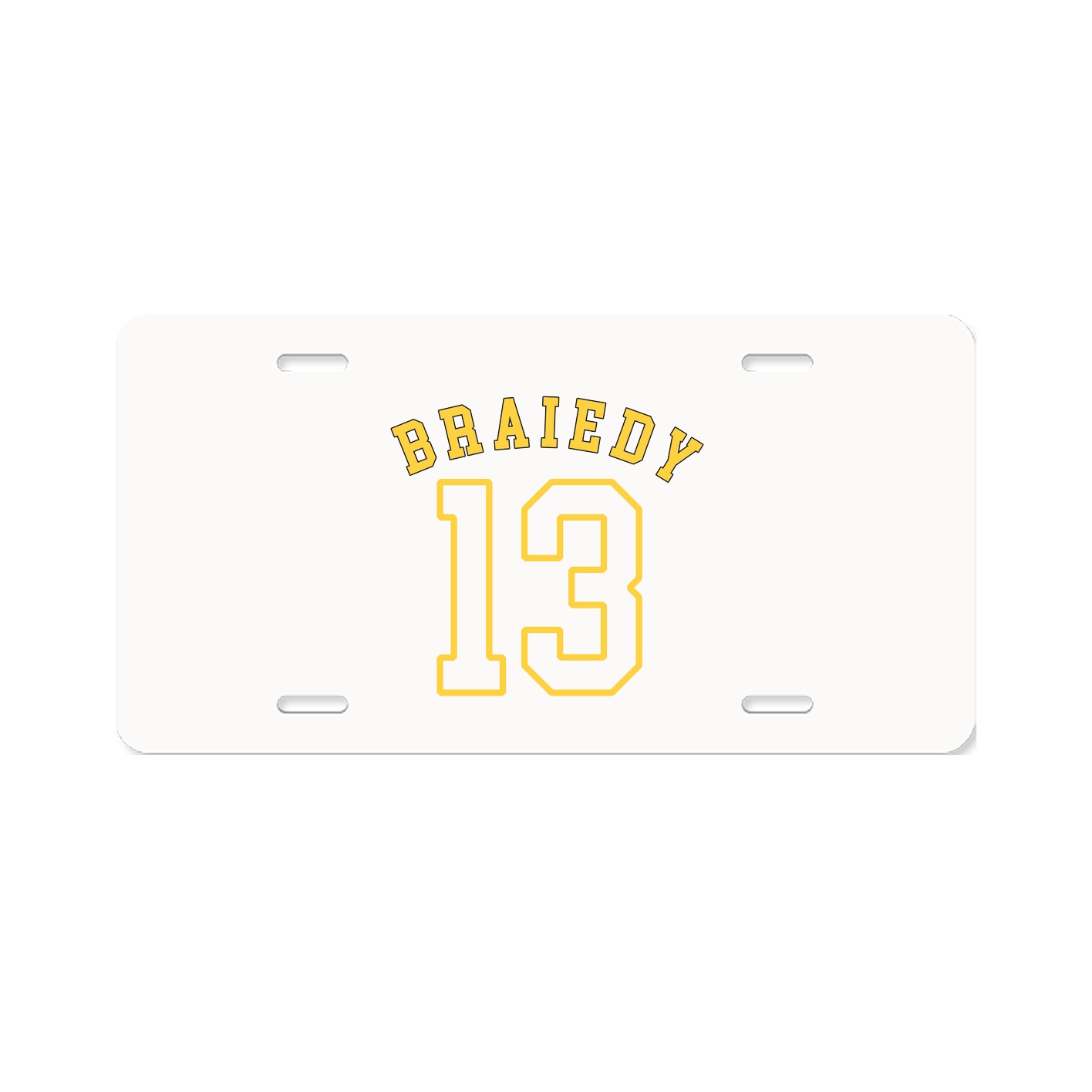 License Plate — Shirsey Arch in Classic
