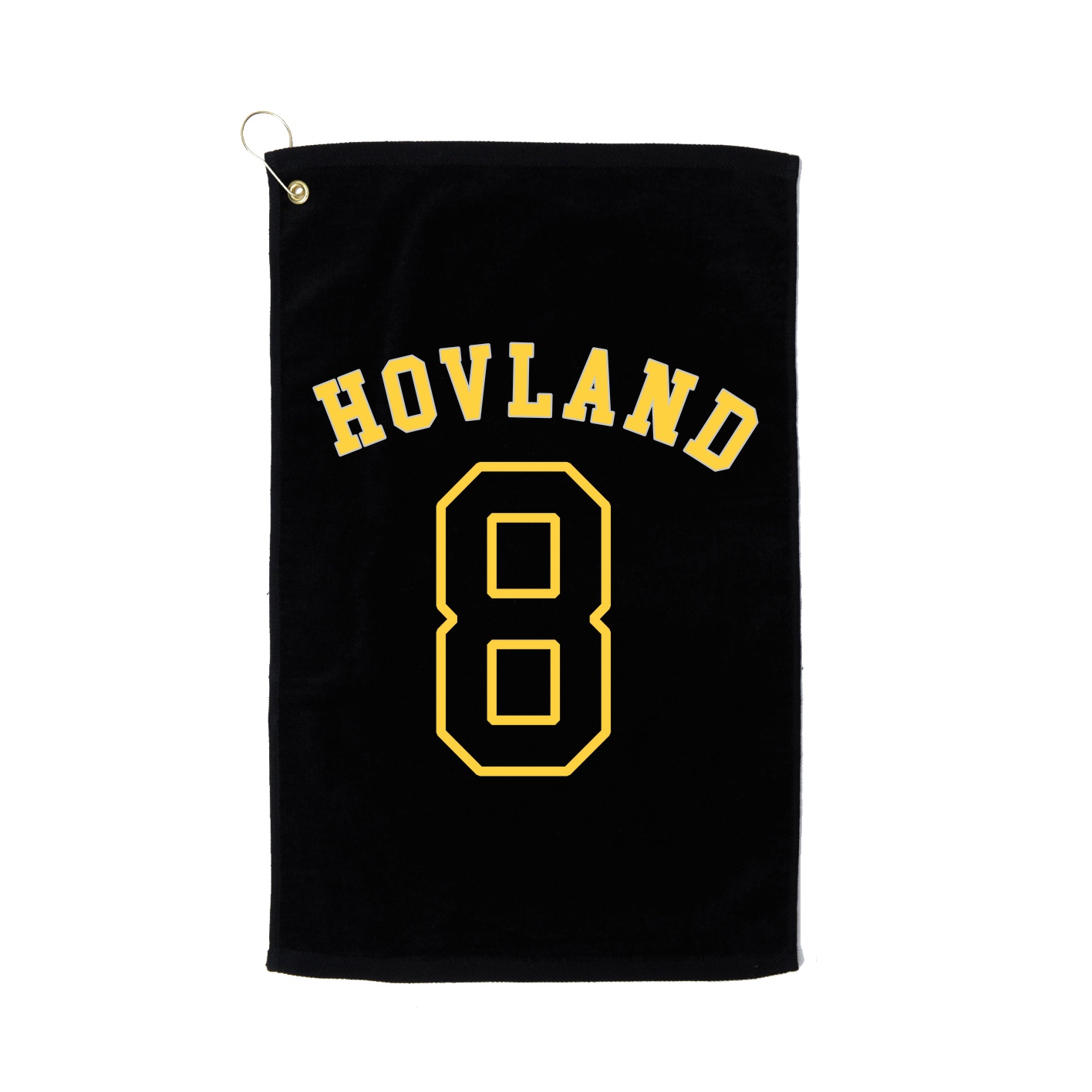 Golf Towel — Shirsey Arch in Black