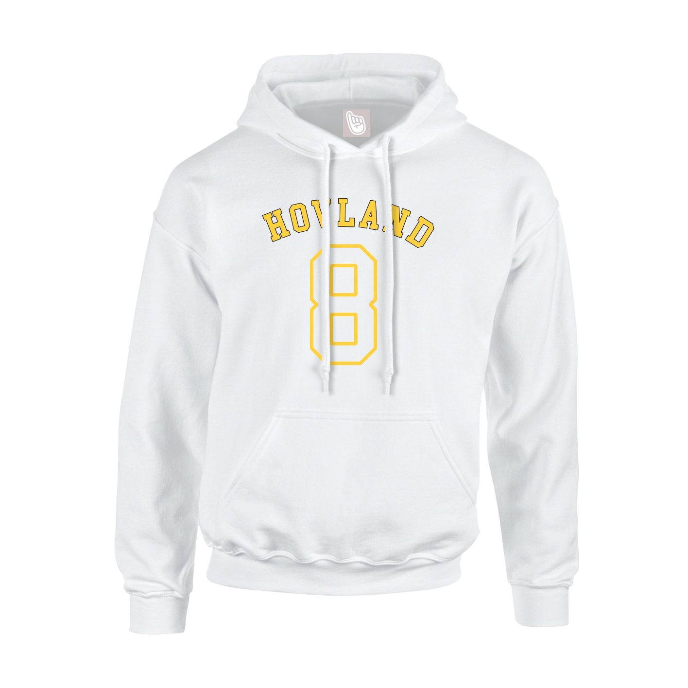 Hoodie — Shirsey Arch in White