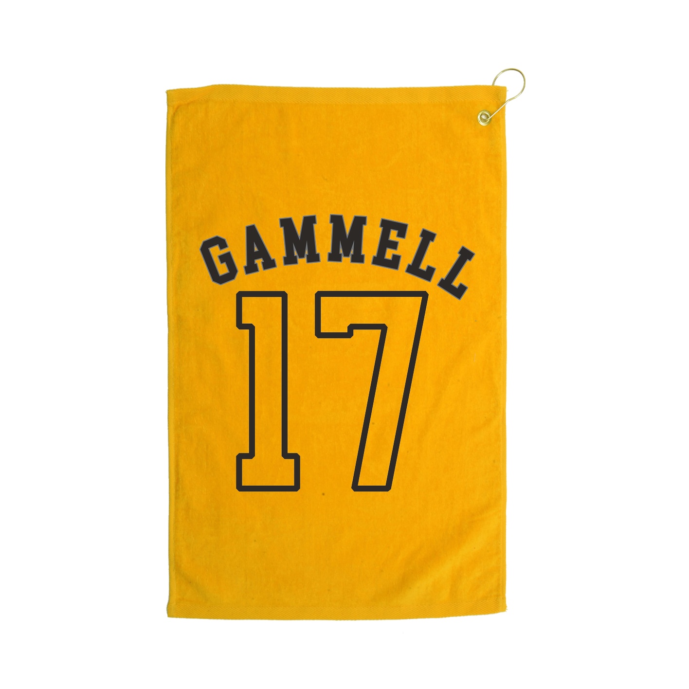 Golf Towel — Shirsey Arch in Gold
