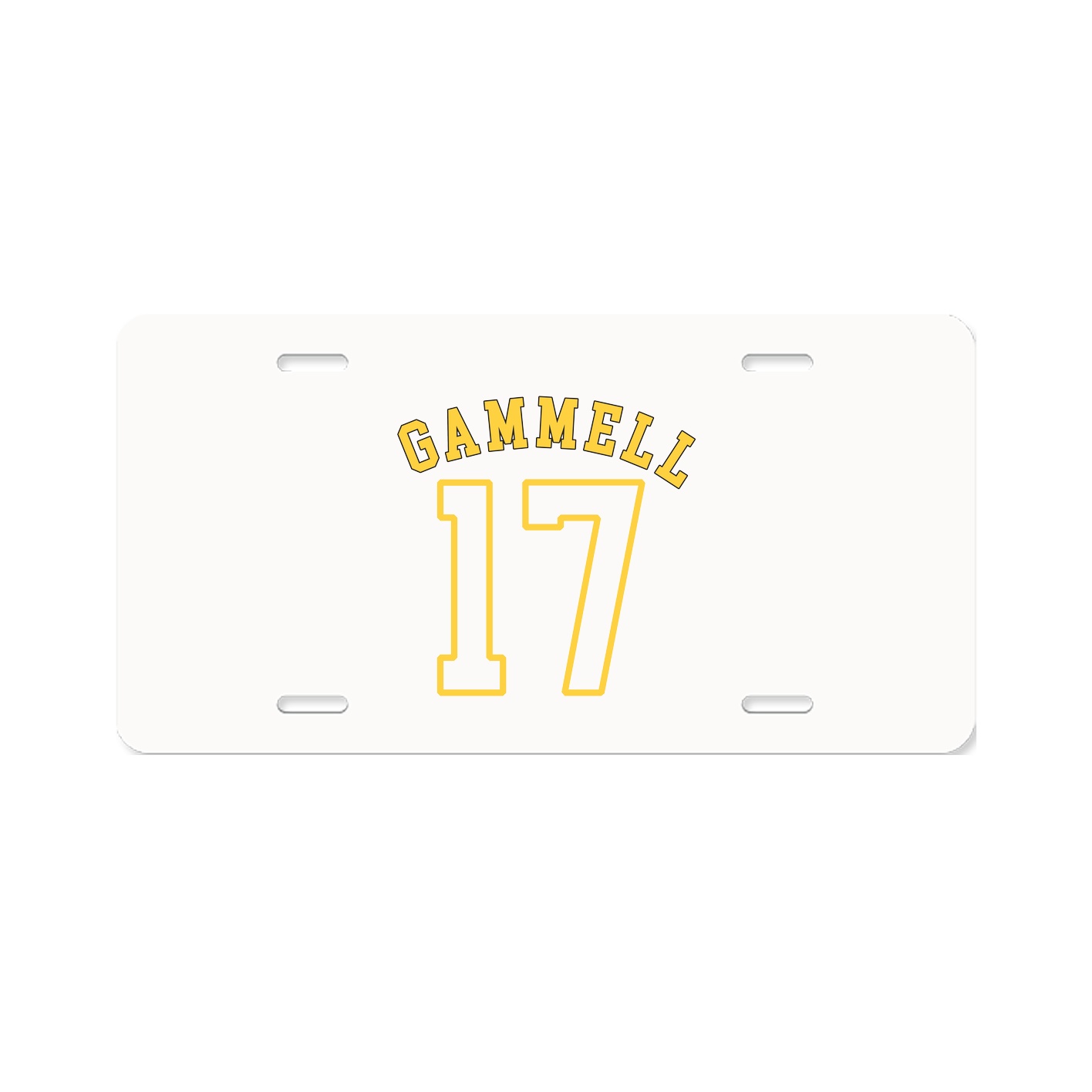 License Plate — Shirsey Arch in Classic