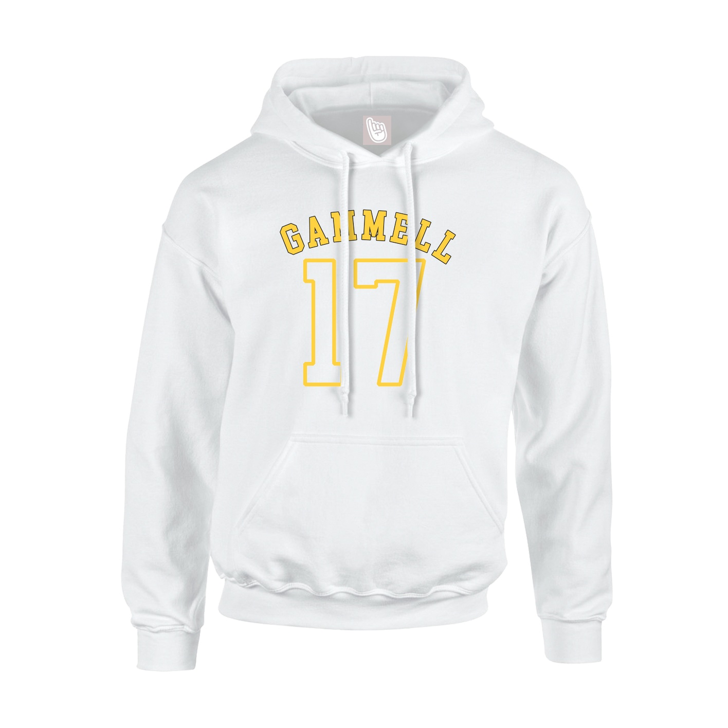 Hoodie — Shirsey Arch in White