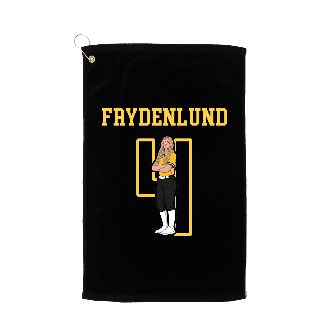 Golf Towel — Shirsey in Black