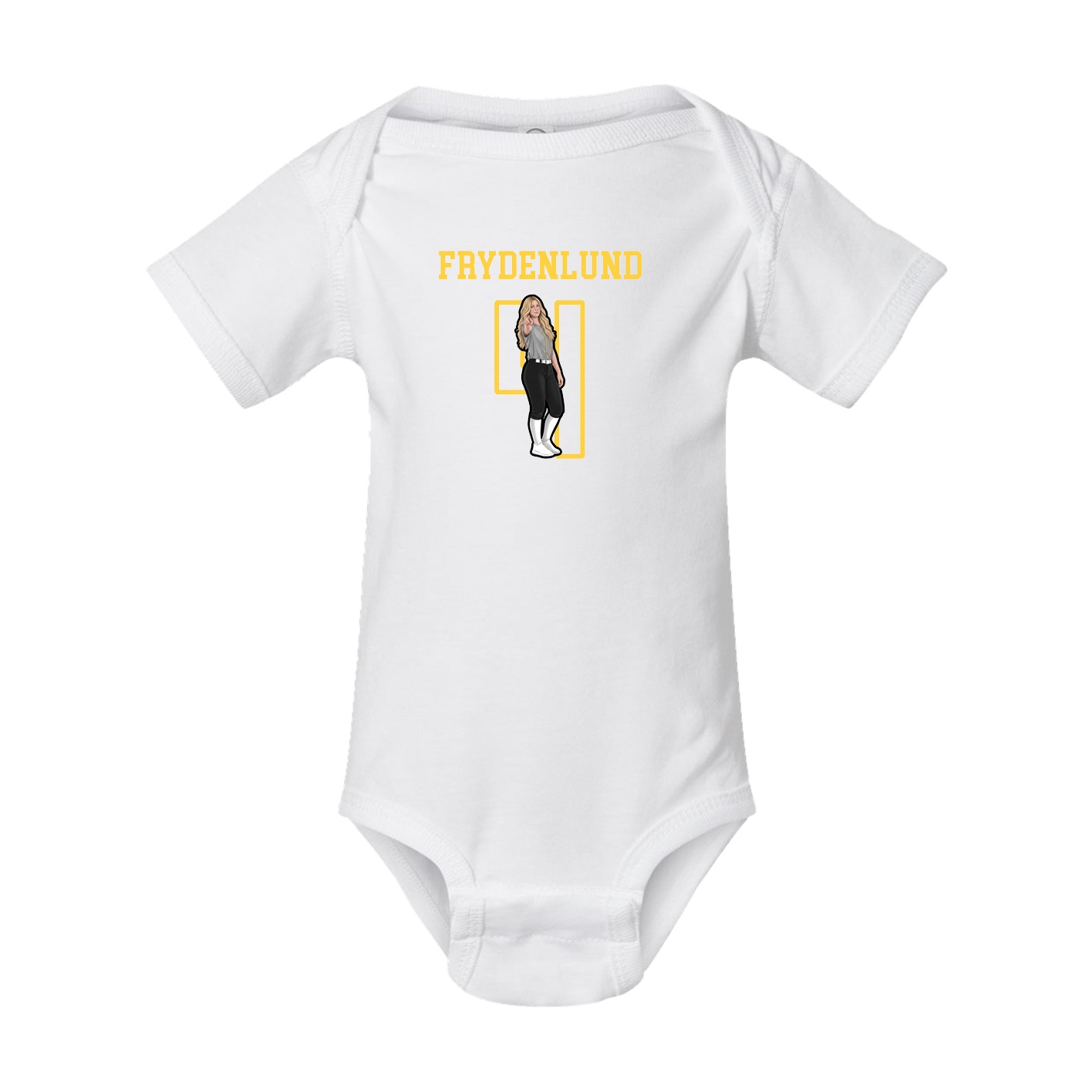 Baby Onesie — Shirsey in White