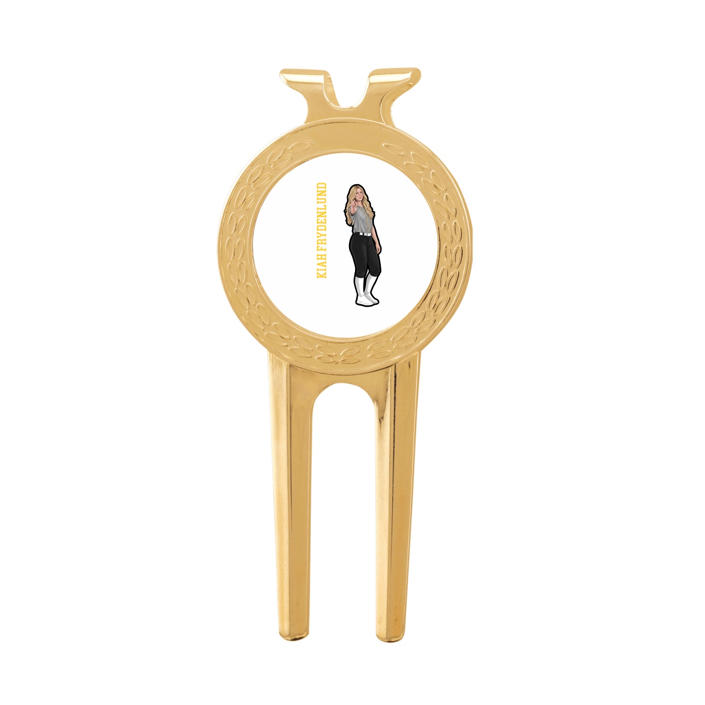 Divot Tool with Ball Marker — Name Vertical in Classic