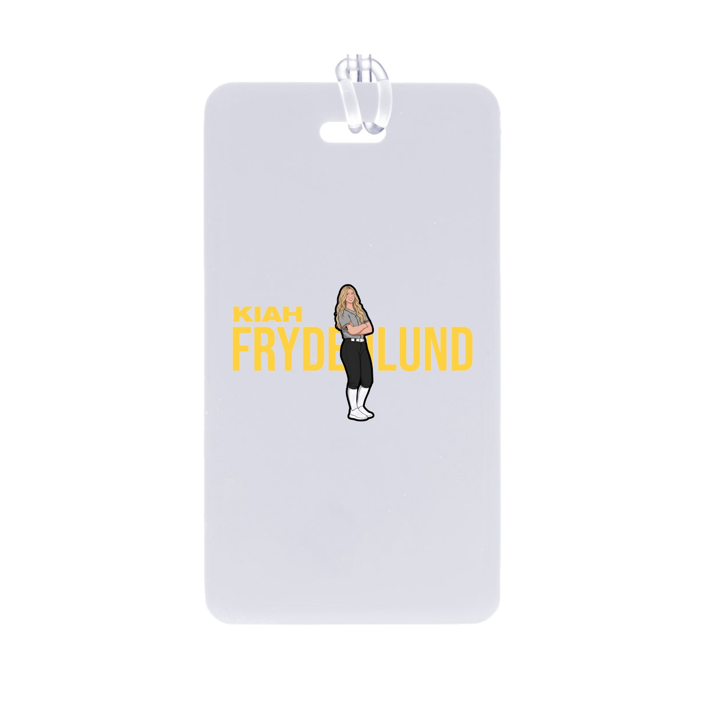 Bag Tag — Player Name in Classic